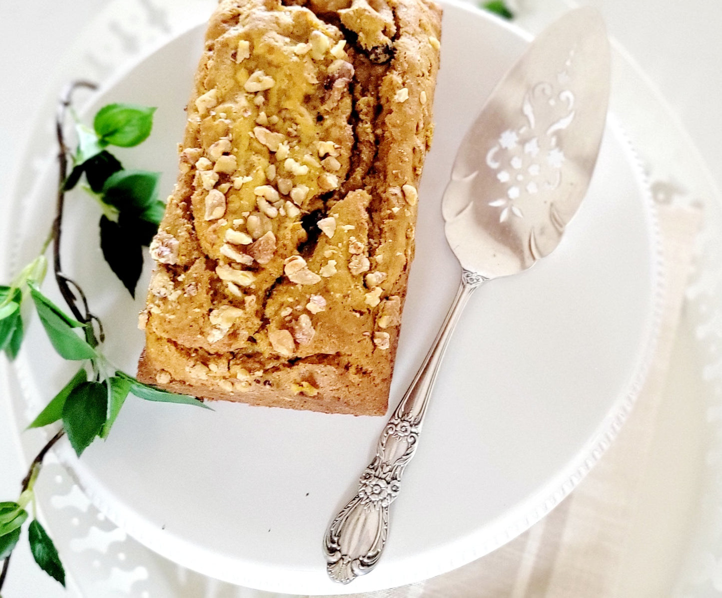 To everything there is a season - Vintage Stamped Server | Wandering Tulips