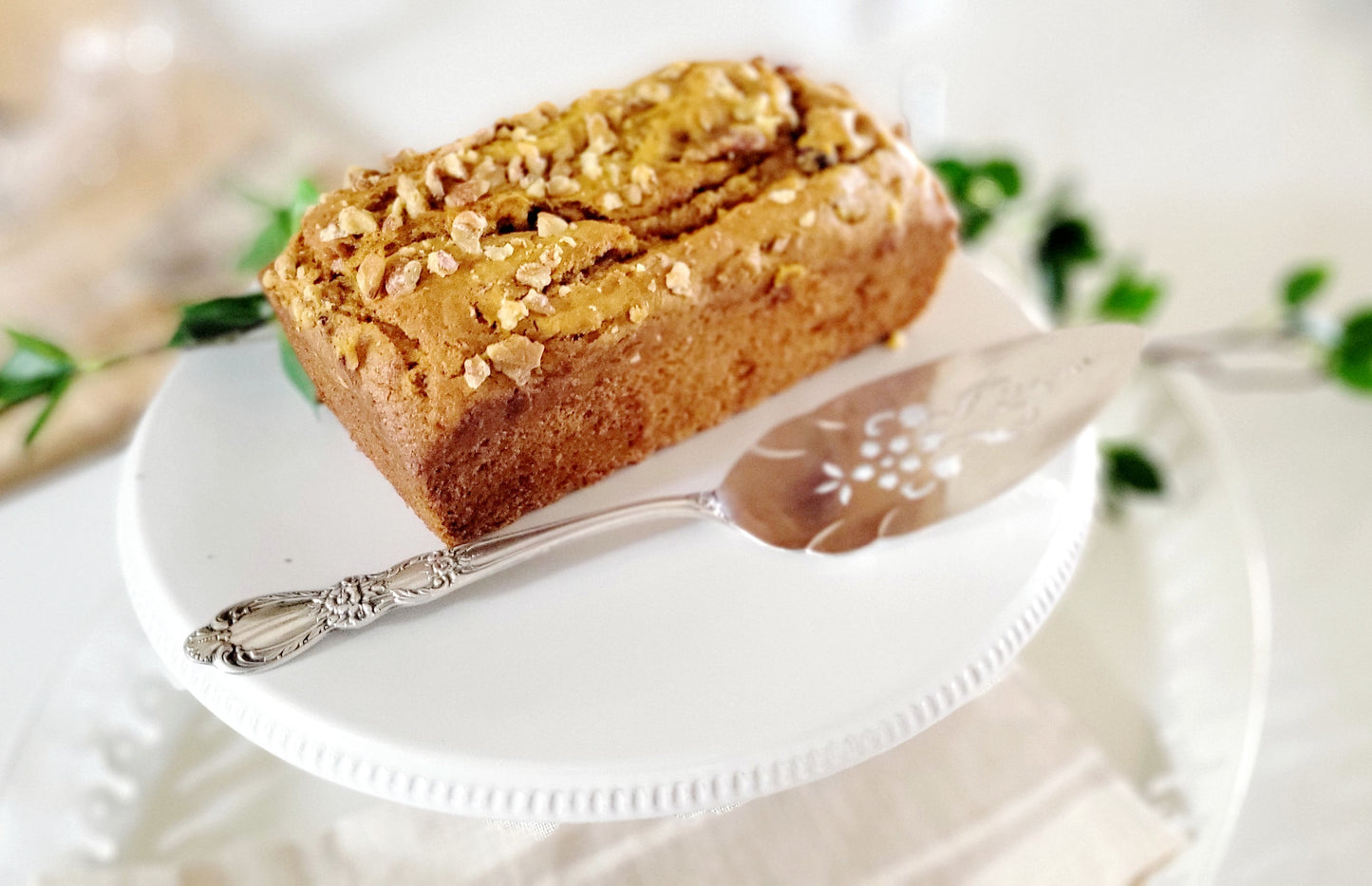 To everything there is a season - Vintage Stamped Server | Wandering Tulips