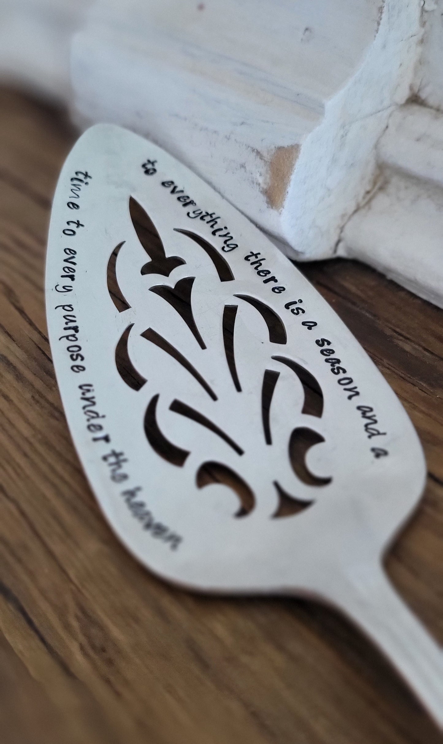 To everything there is a season - Vintage Stamped Server | Wandering Tulips