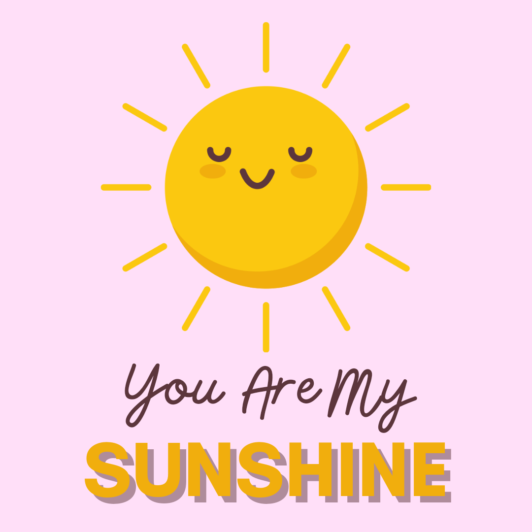 You Are My Ray Of Sunshine Sticker | Wandering Tulips