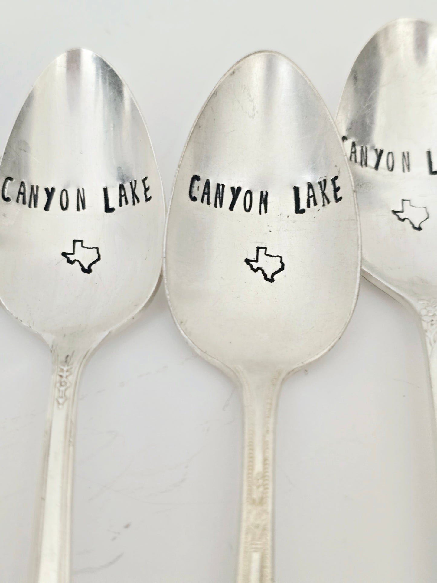 Customized Teaspoon - Vintage Personalized Stamped Spoon | Wandering Tulips