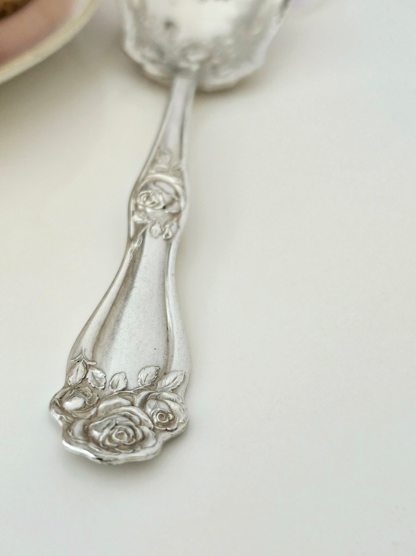 Rare Sugar Spoon - Vintage Personalized Stamped Spoon | Wandering Tulips