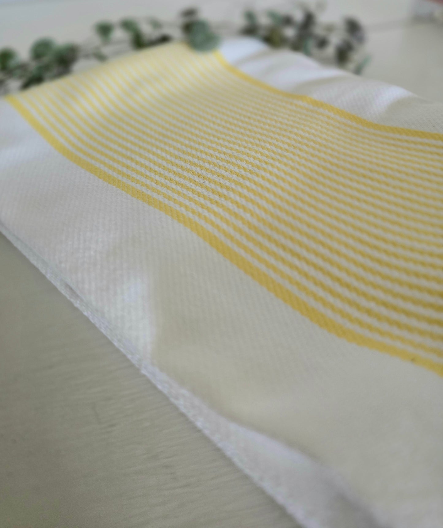 Yellow Kitchen Towel | Wandering Tulips