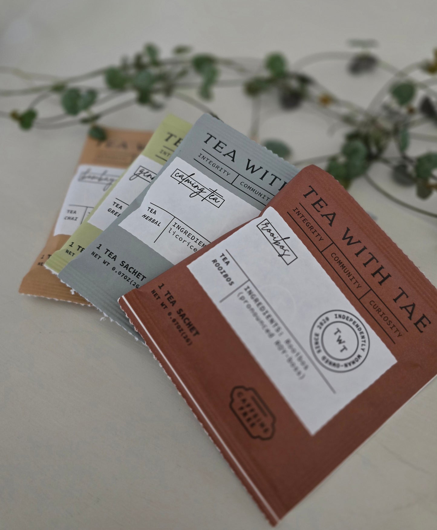 Hot Tea Sachets - Gift Basket | Wandering Tulips