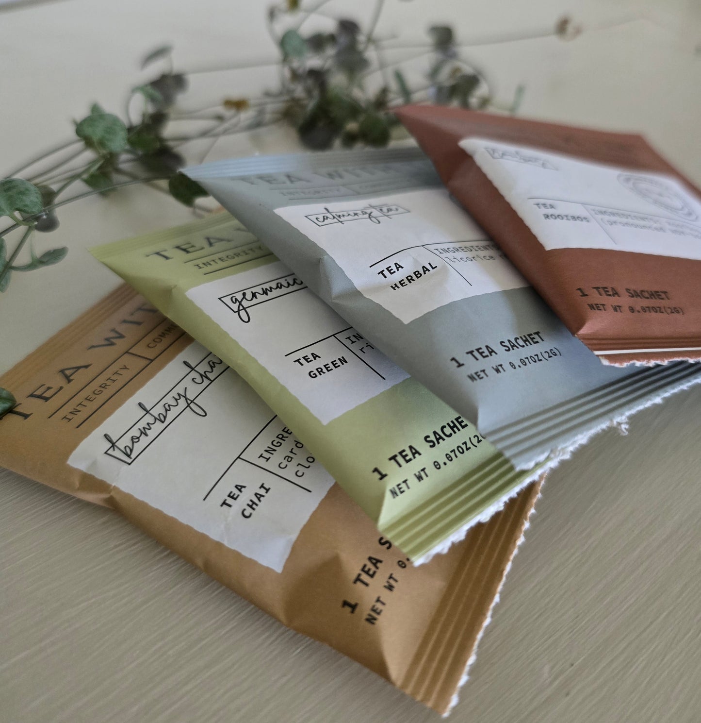 Hot Tea Sachets - Gift Basket | Wandering Tulips