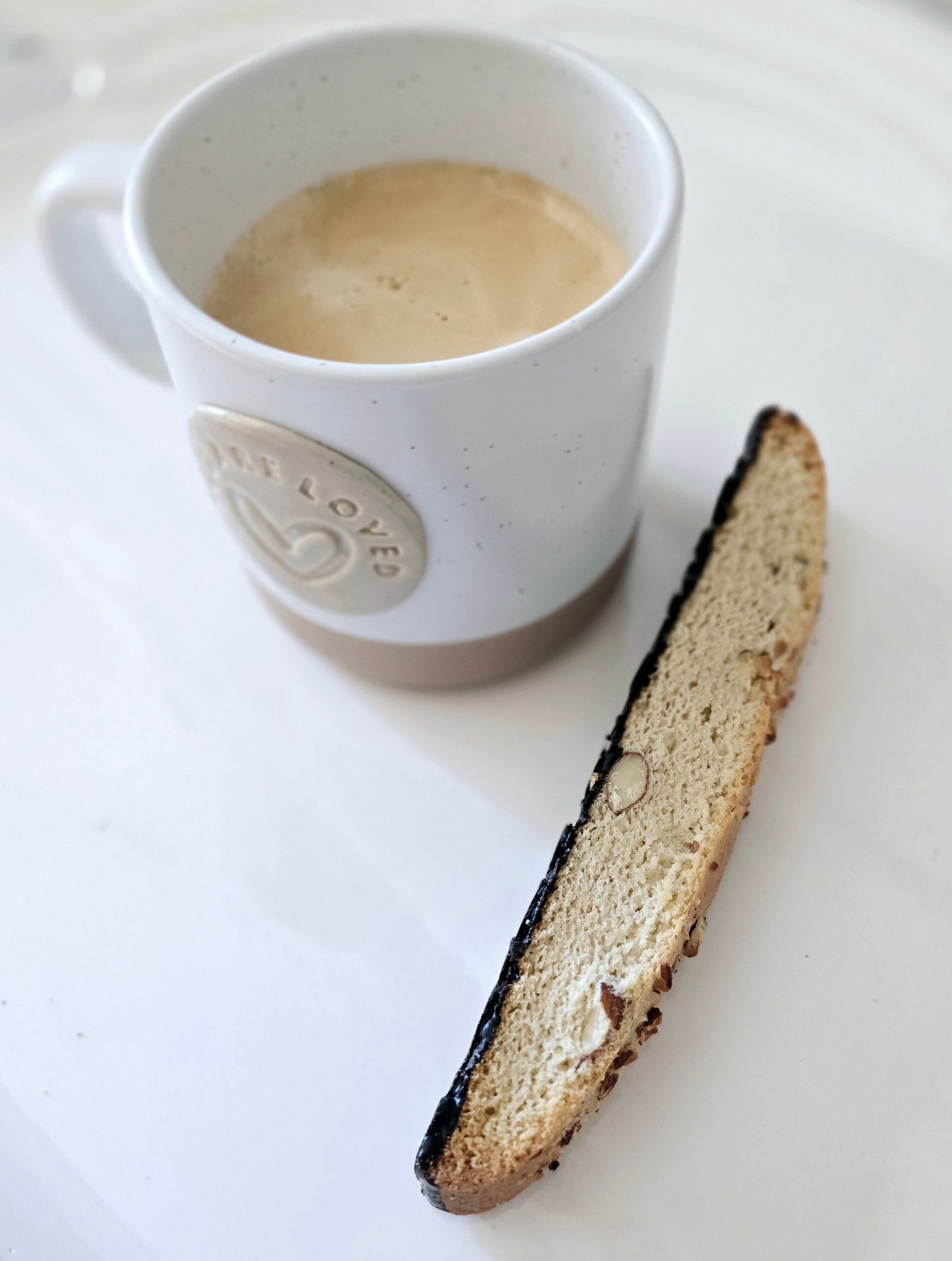 Biscotti - Nonni's Almond Dark Chocolate Biscotti | Wandering Tulips