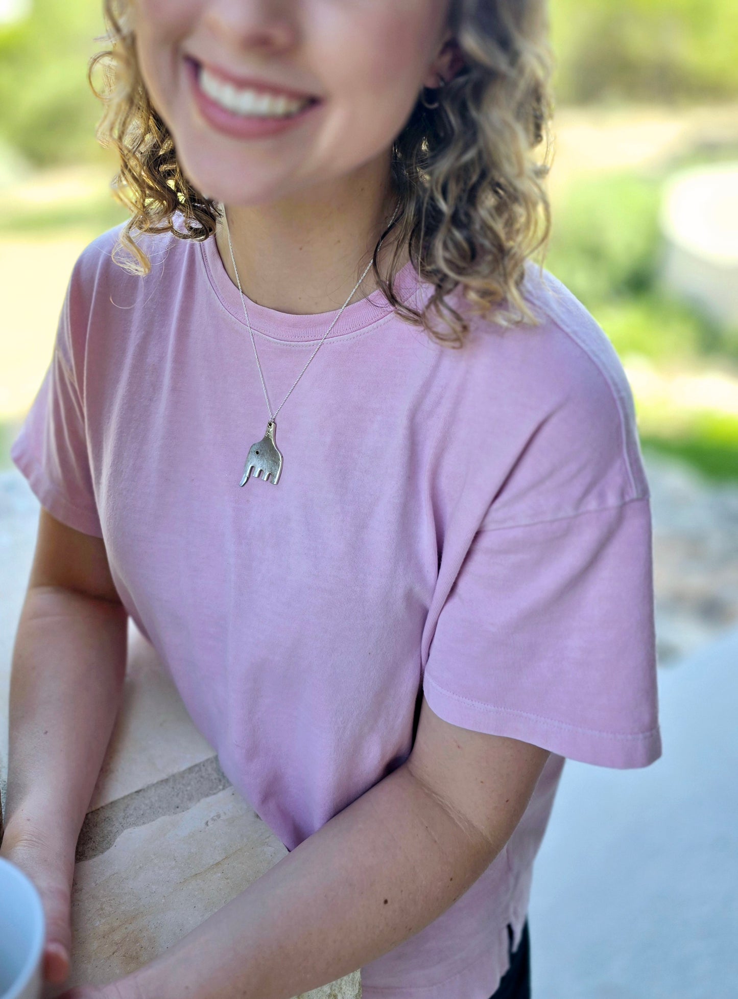 Elephant Pendant - Vintage Upcycled Fork | Wandering Tulips