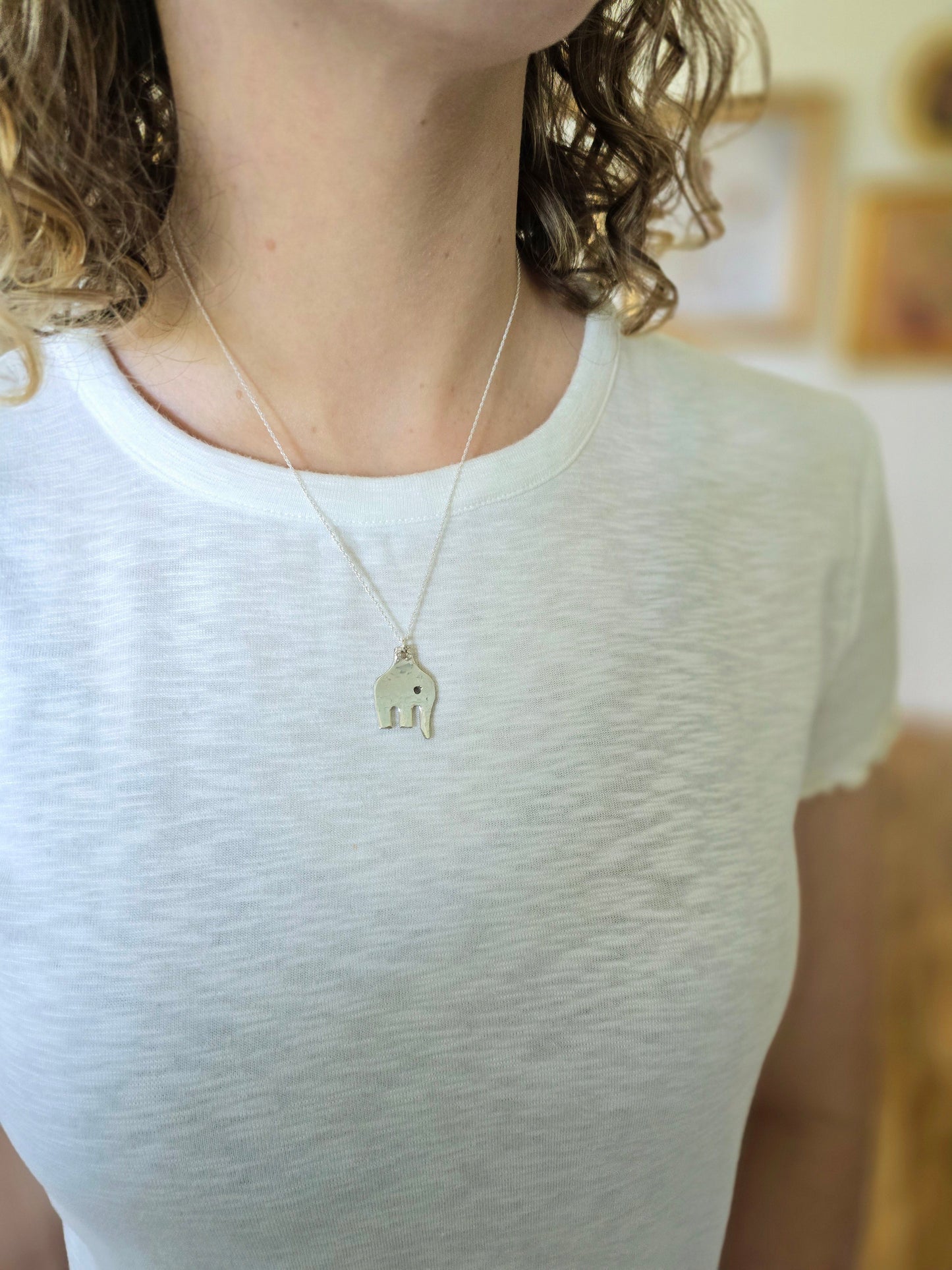 Elephant Pendant - Vintage Upcycled Fork | Wandering Tulips