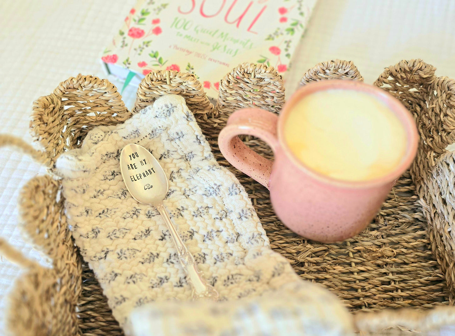 You Are My Elephant - Vintage Personalized Stamped Spoon | Wandering Tulips