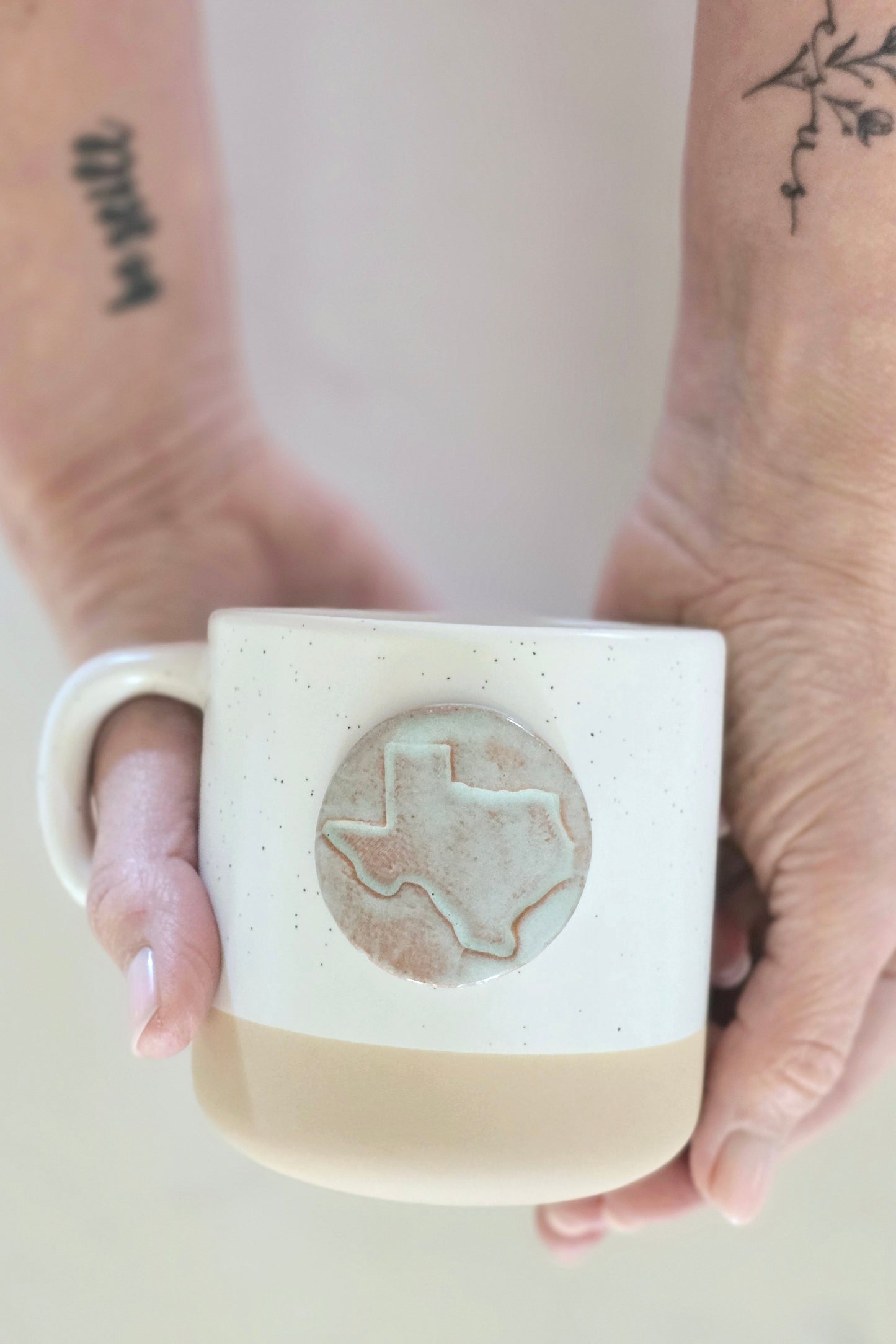 Texas Mug - Handmade Custom 10oz Mug | Wandering Tulips