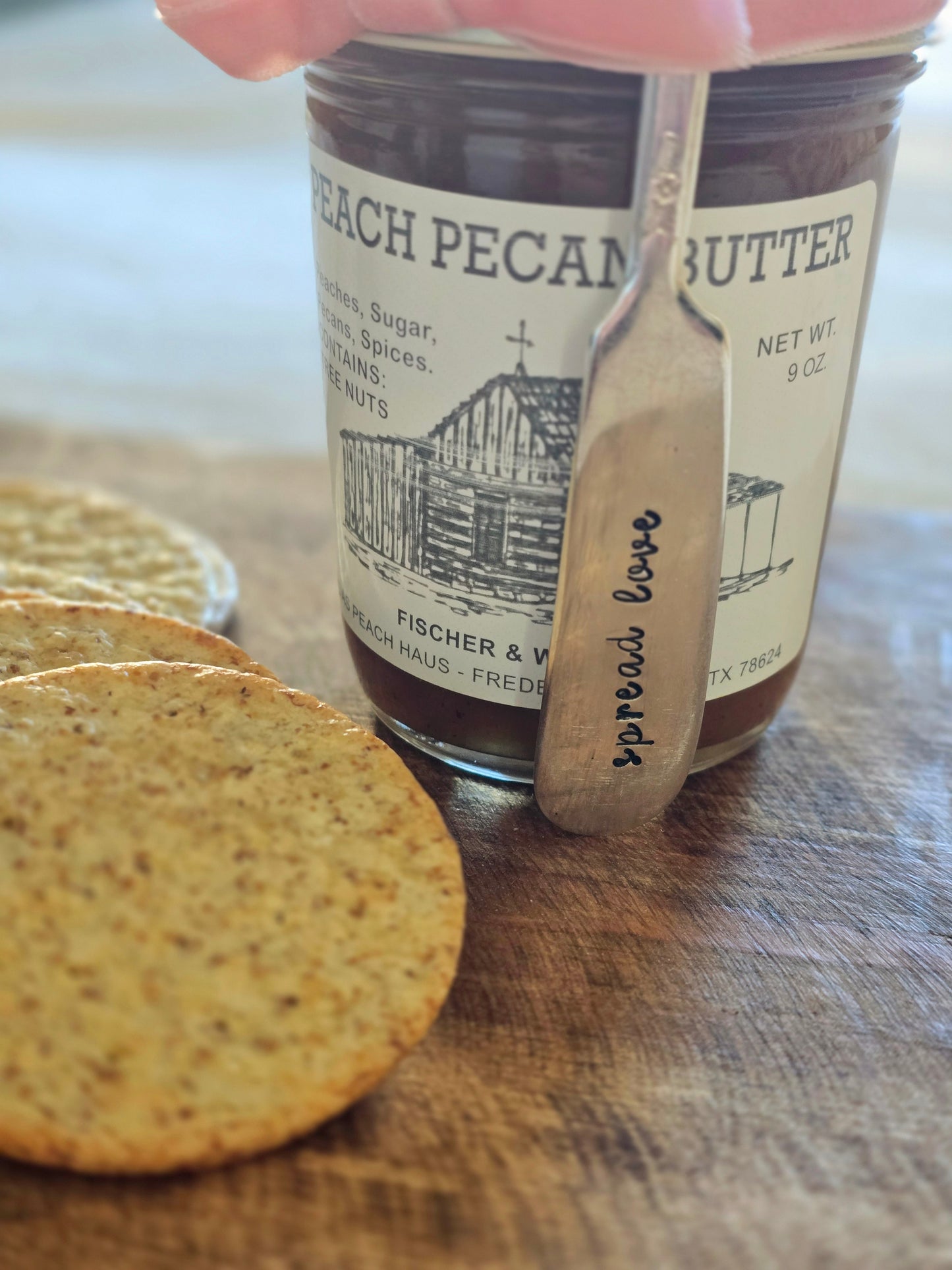 Spread Love - Vintage Personalized Stamped Spreader | Wandering Tulips