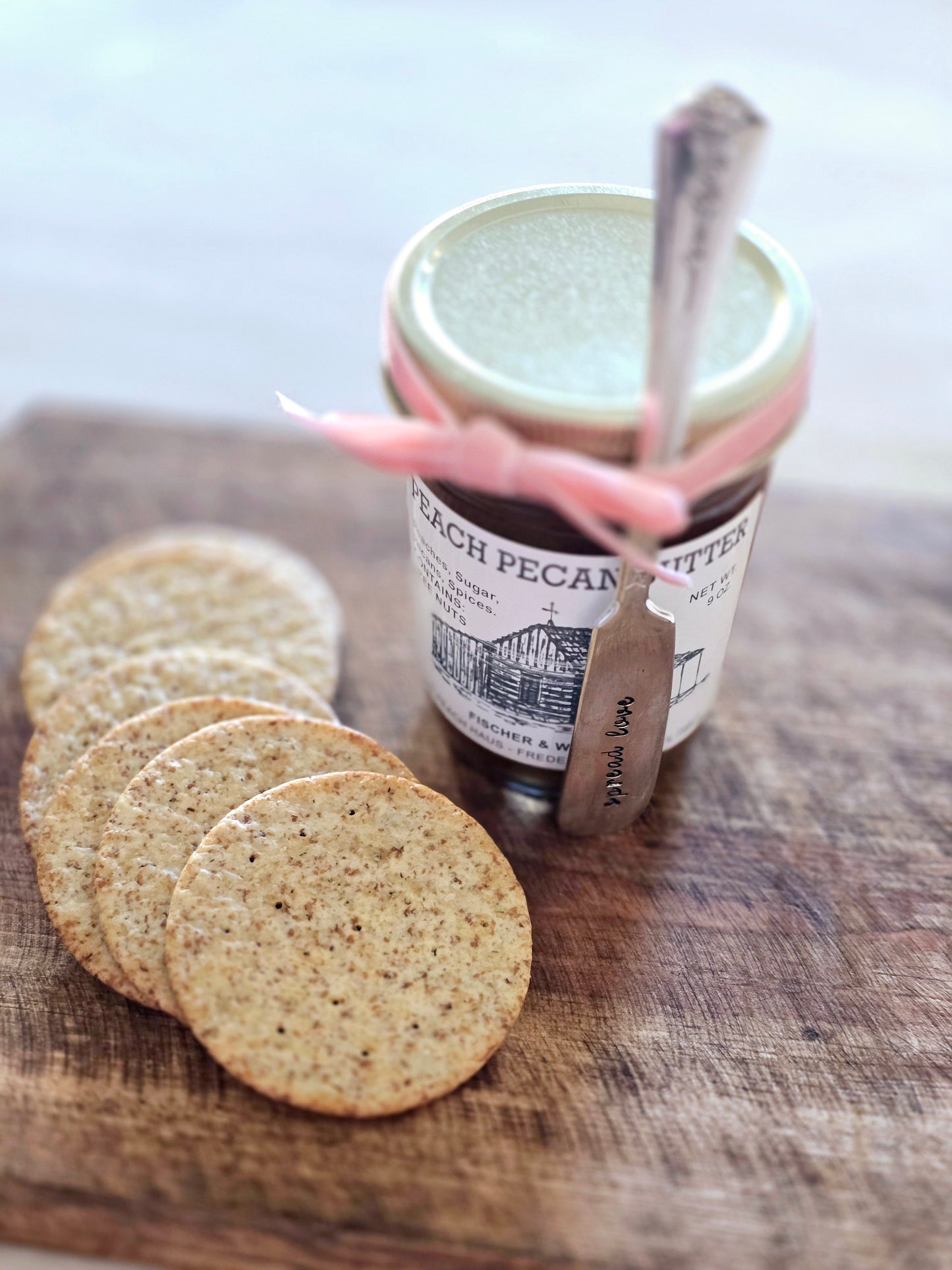 Spread Love - Vintage Personalized Stamped Spreader | Wandering Tulips
