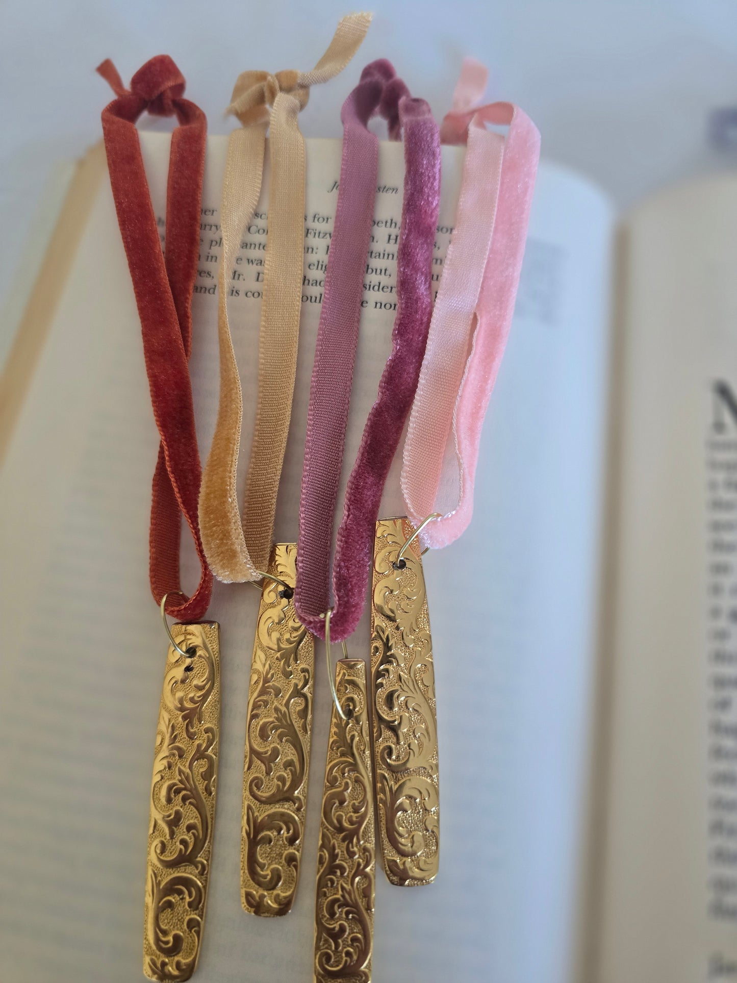 Gold Plated Bookmarks|Wandering Tulips