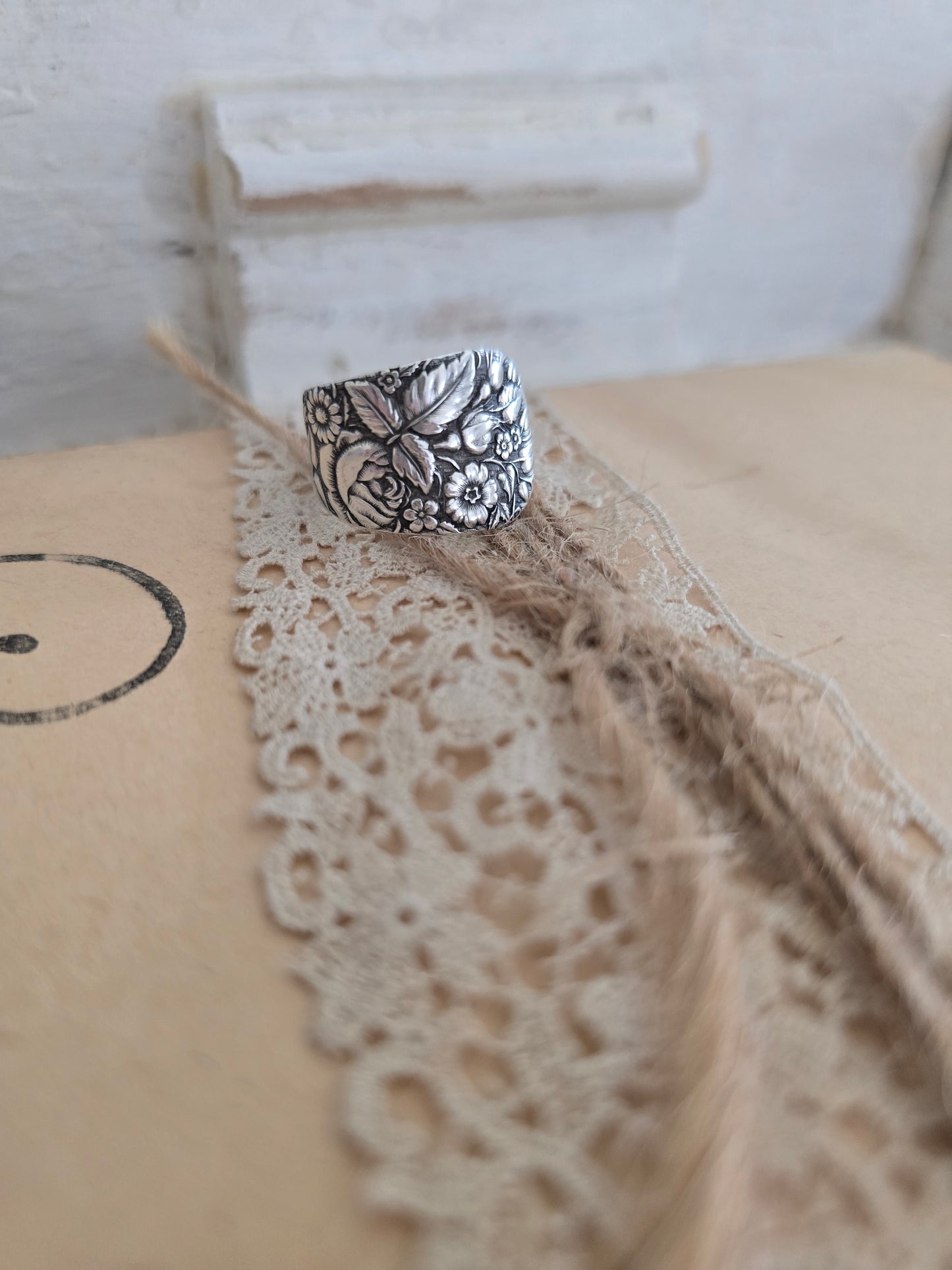 Sterling Silver Stieff Flower Bouquet Ring | Wandering Tulips