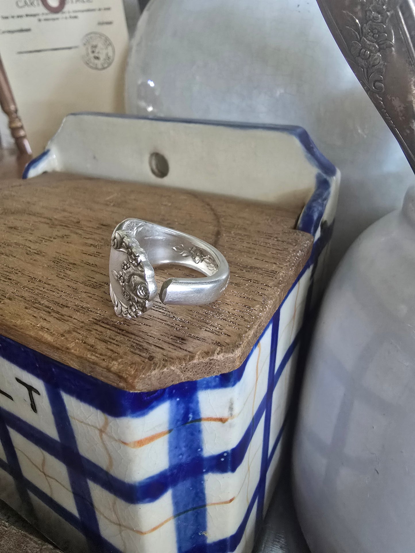Holiday 1951 Vintage Ring - Vintage Upcycled Spoon | Wandering Tulips