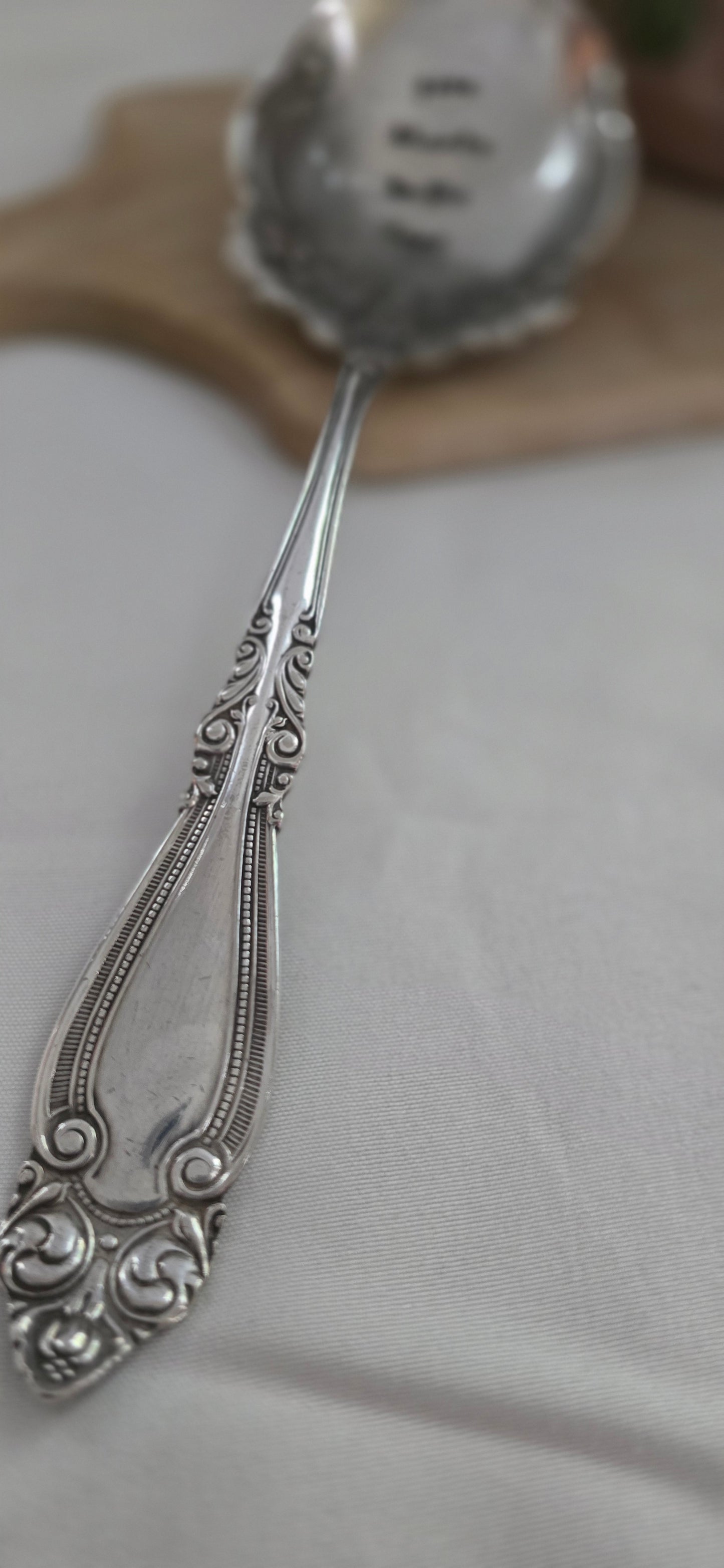 Give thanks to the Lord - Vintage Personalized Stamped Spoon | Wandering Tulips