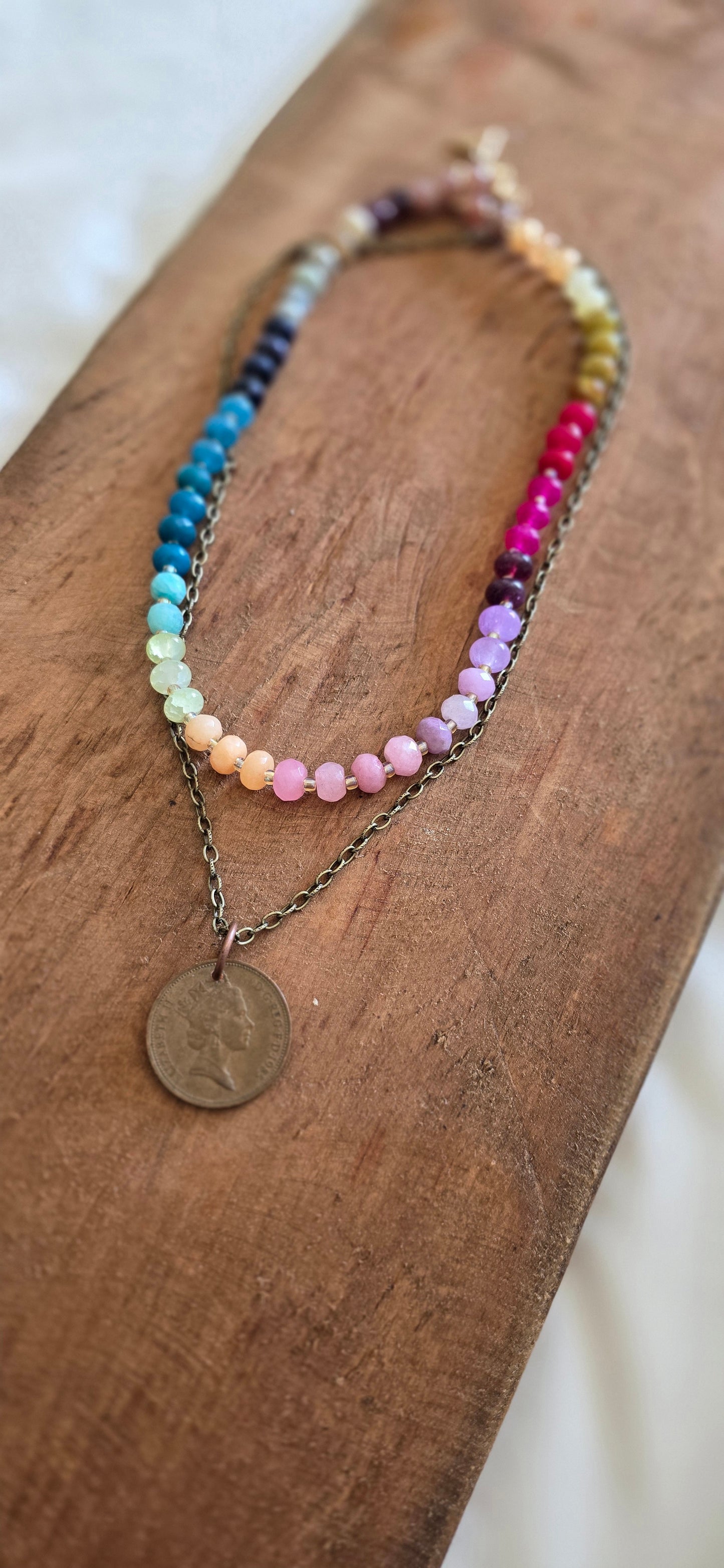 Vintage Coin Necklace | Wandering Tulips