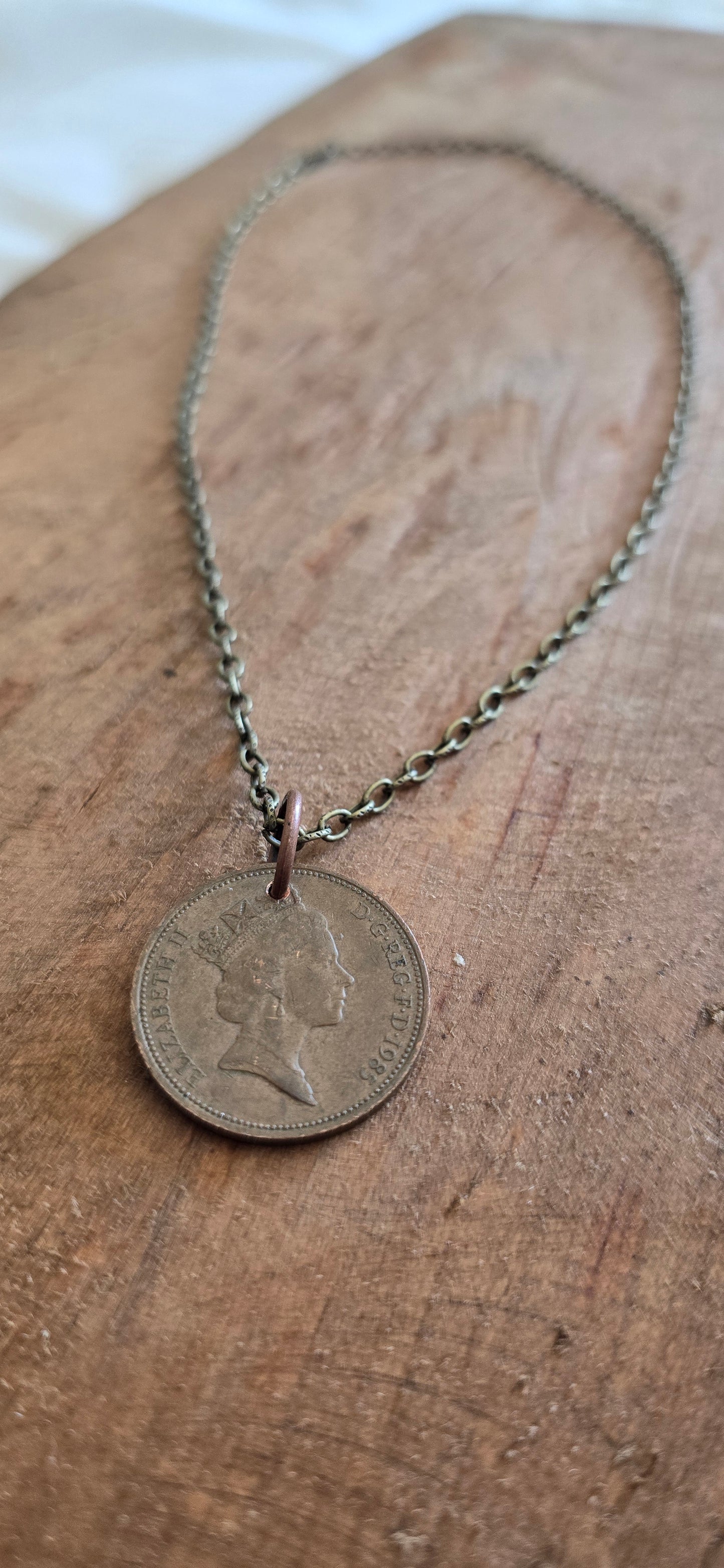 Vintage Coin Necklace | Wandering Tulips