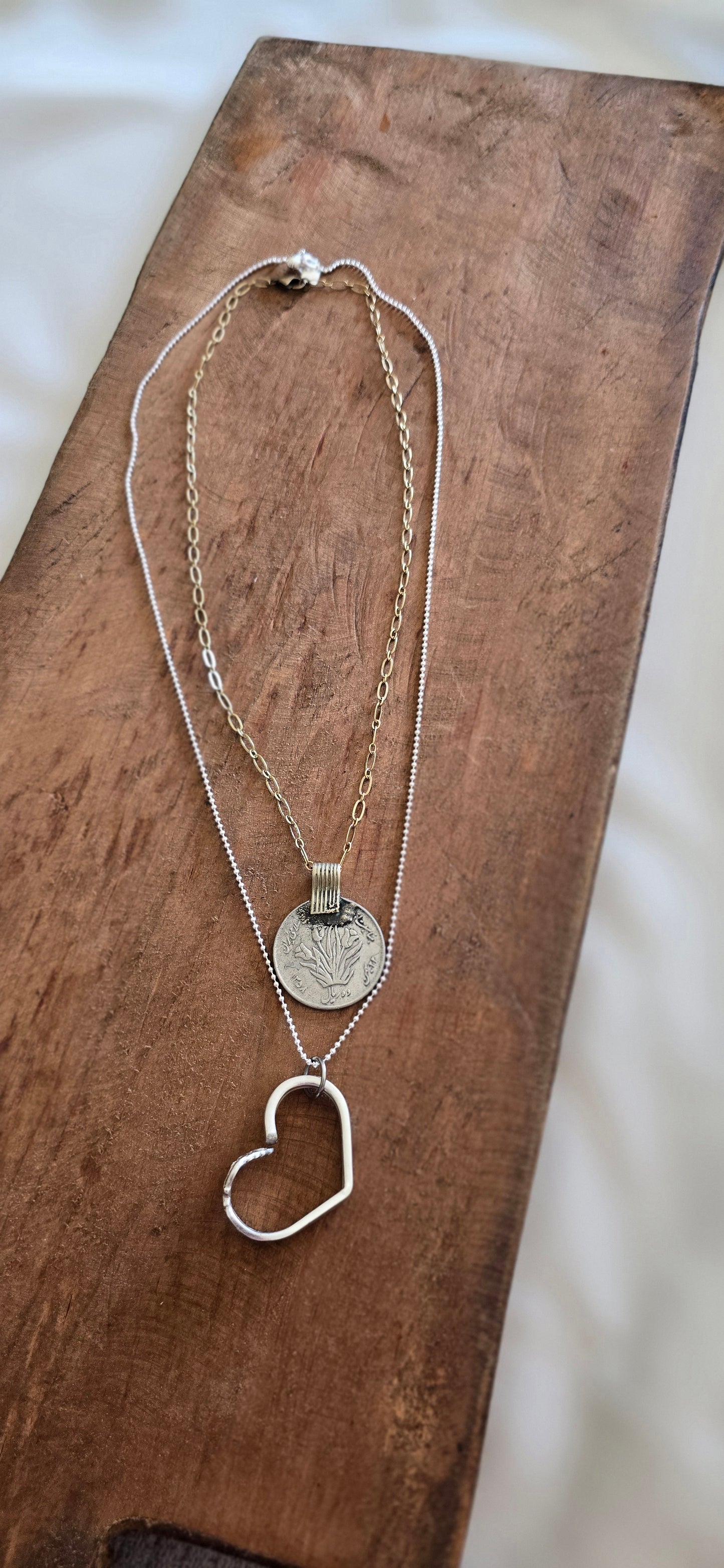 Vintage Coin Necklace | Wandering Tulips