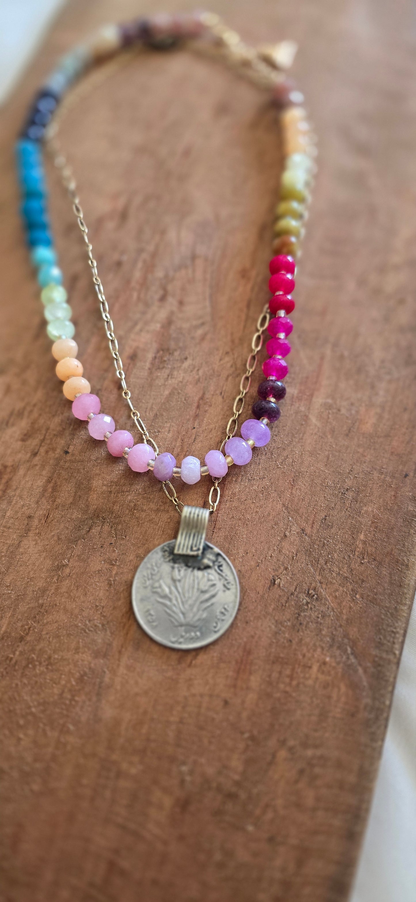 Vintage Coin Necklace | Wandering Tulips