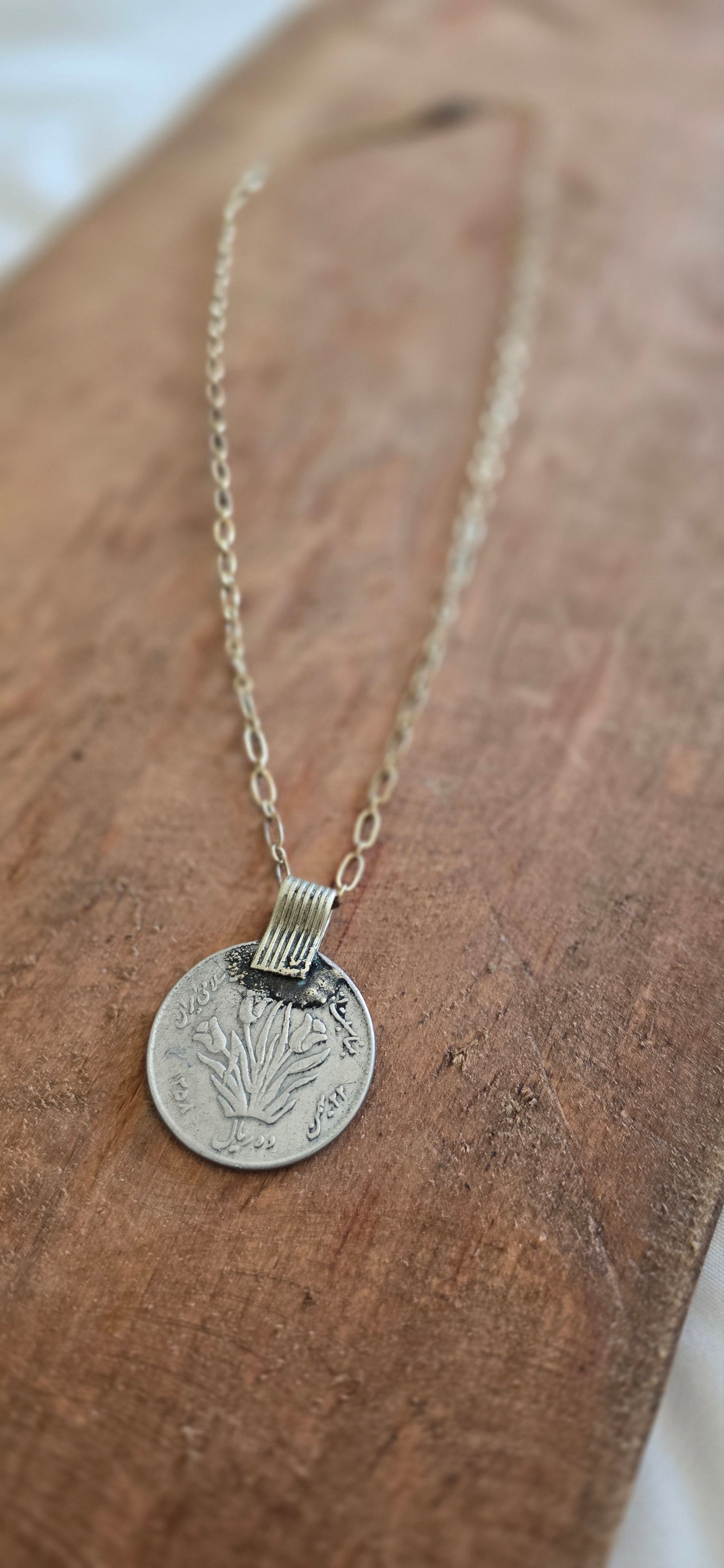 Vintage Coin Necklace | Wandering Tulips