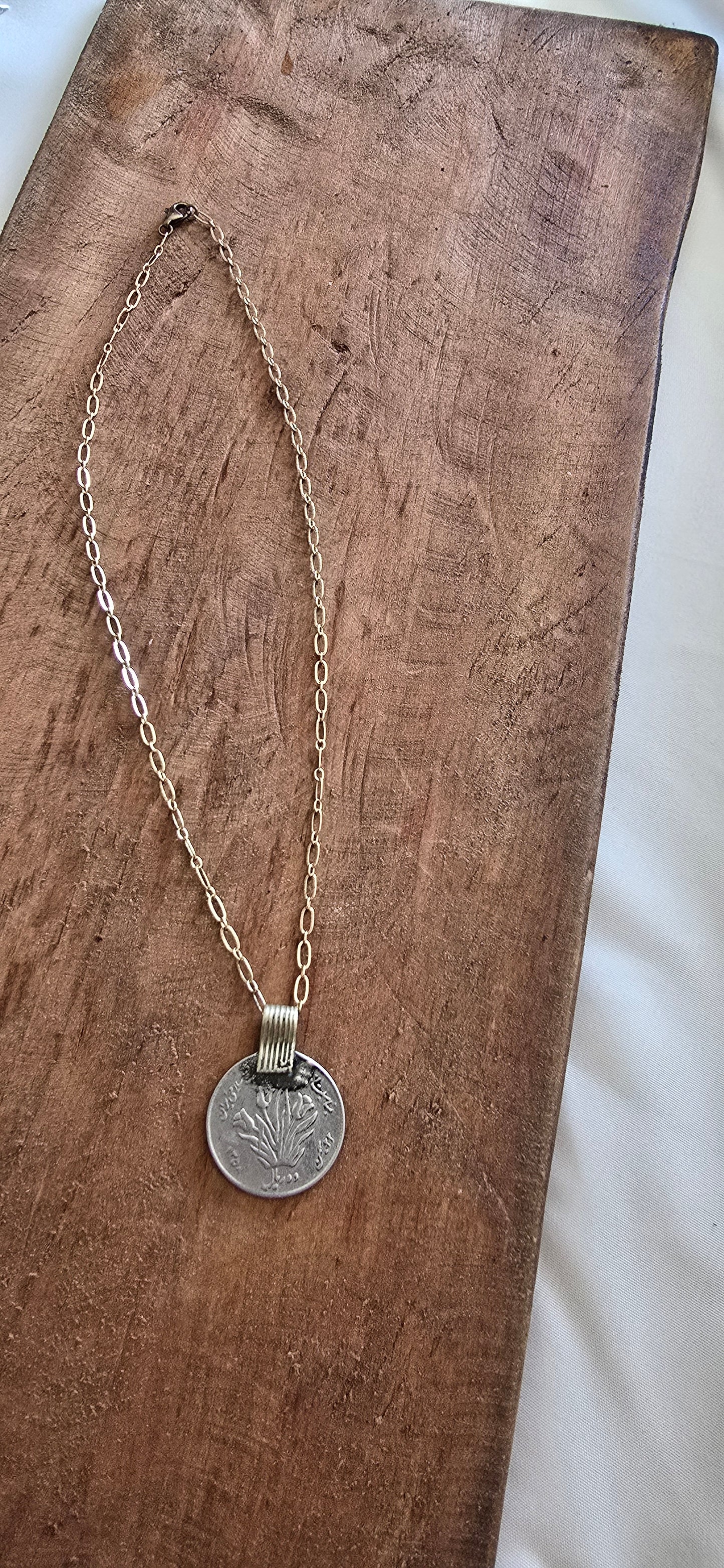 Vintage Coin Necklace | Wandering Tulips