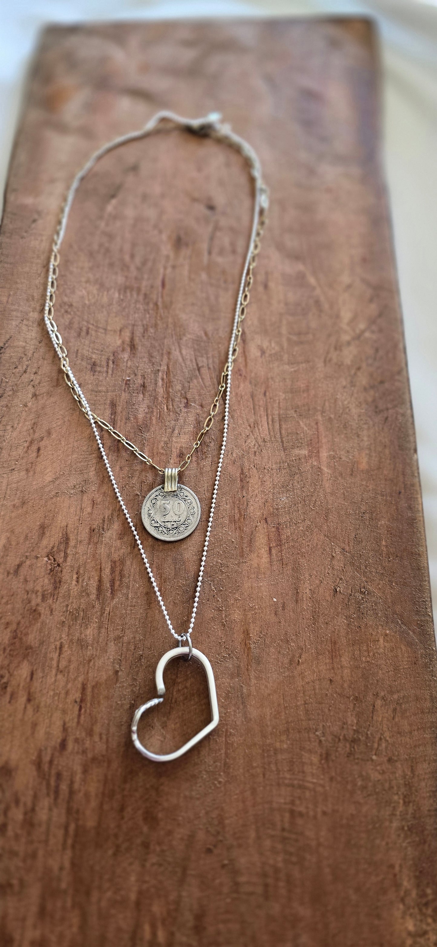 Vintage Coin Necklace | Wandering Tulips