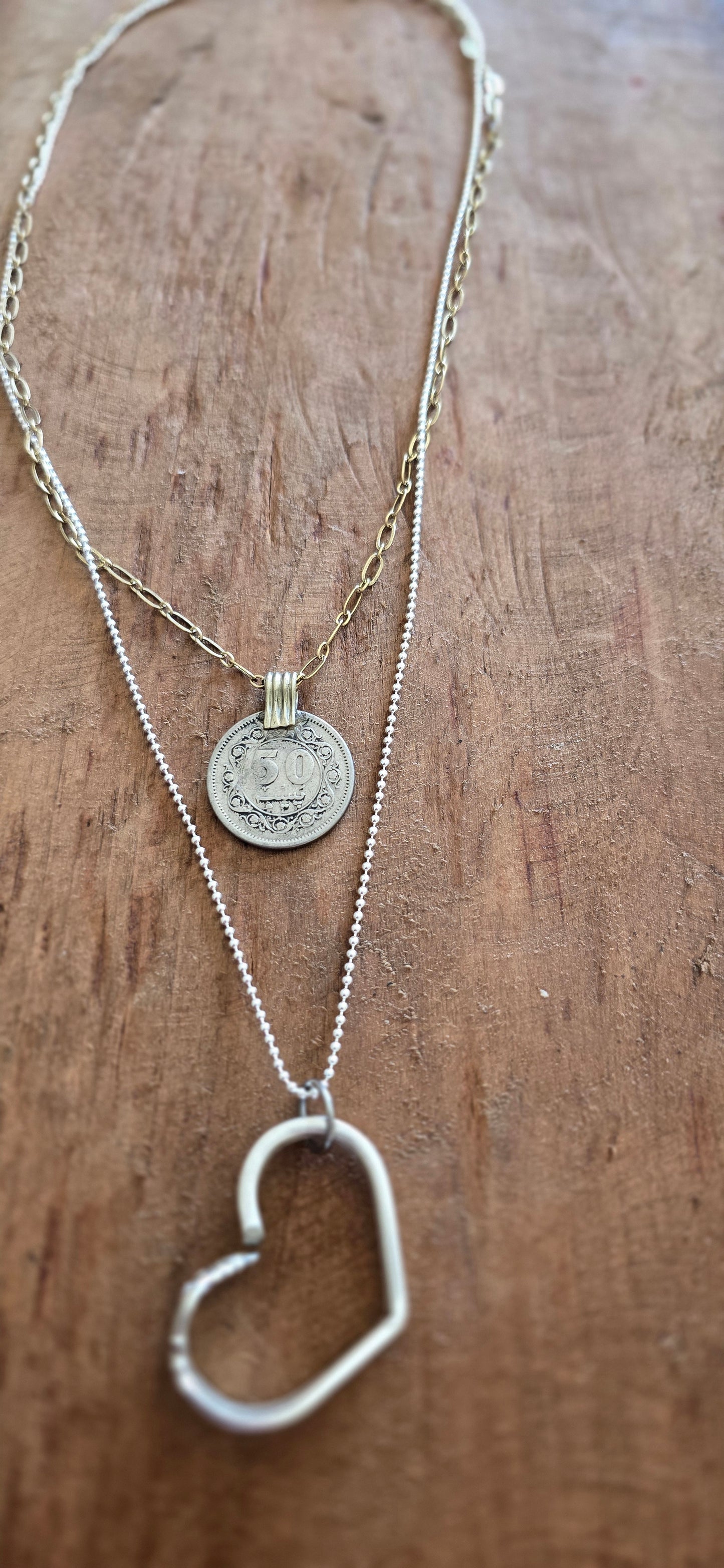 Vintage Coin Necklace | Wandering Tulips