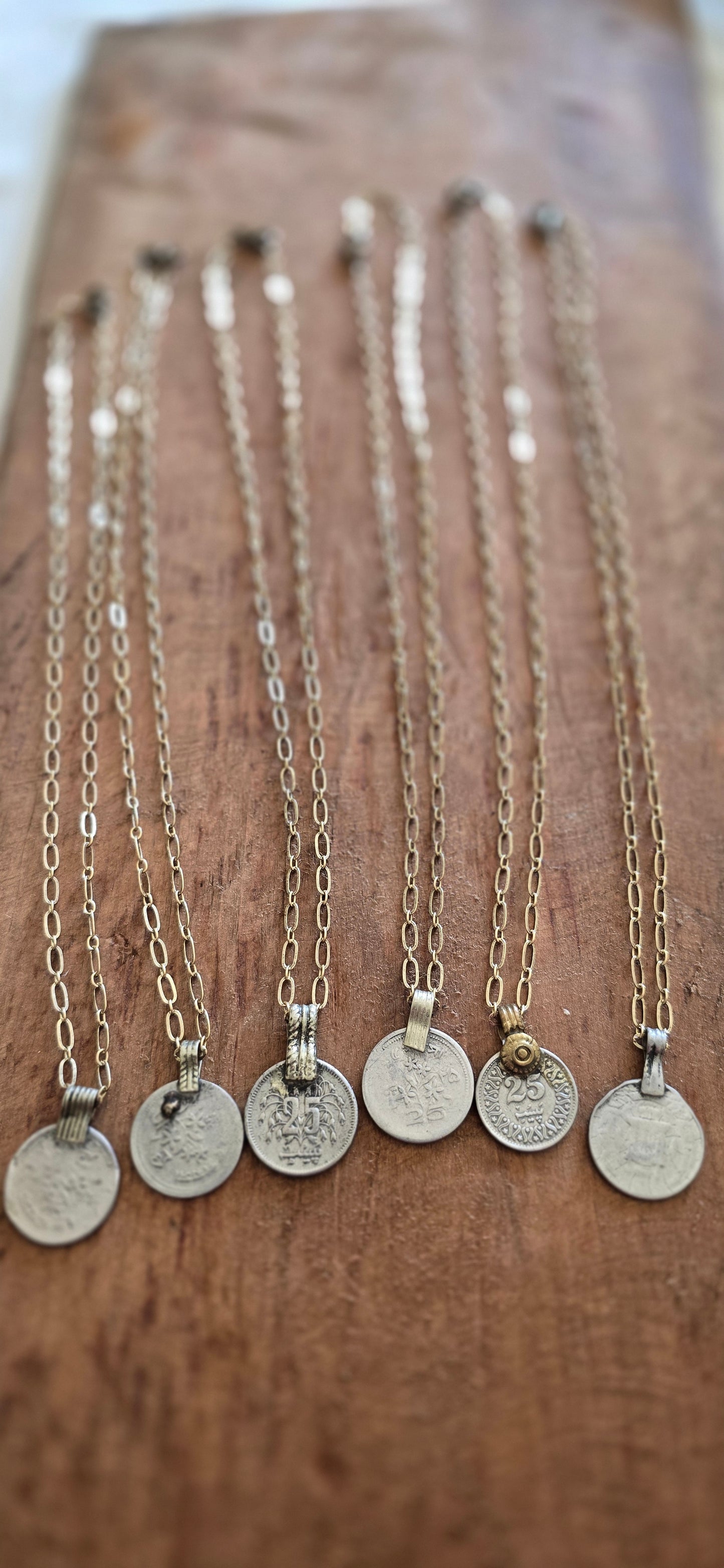 Vintage Coin Necklaces | Wandering Tulips