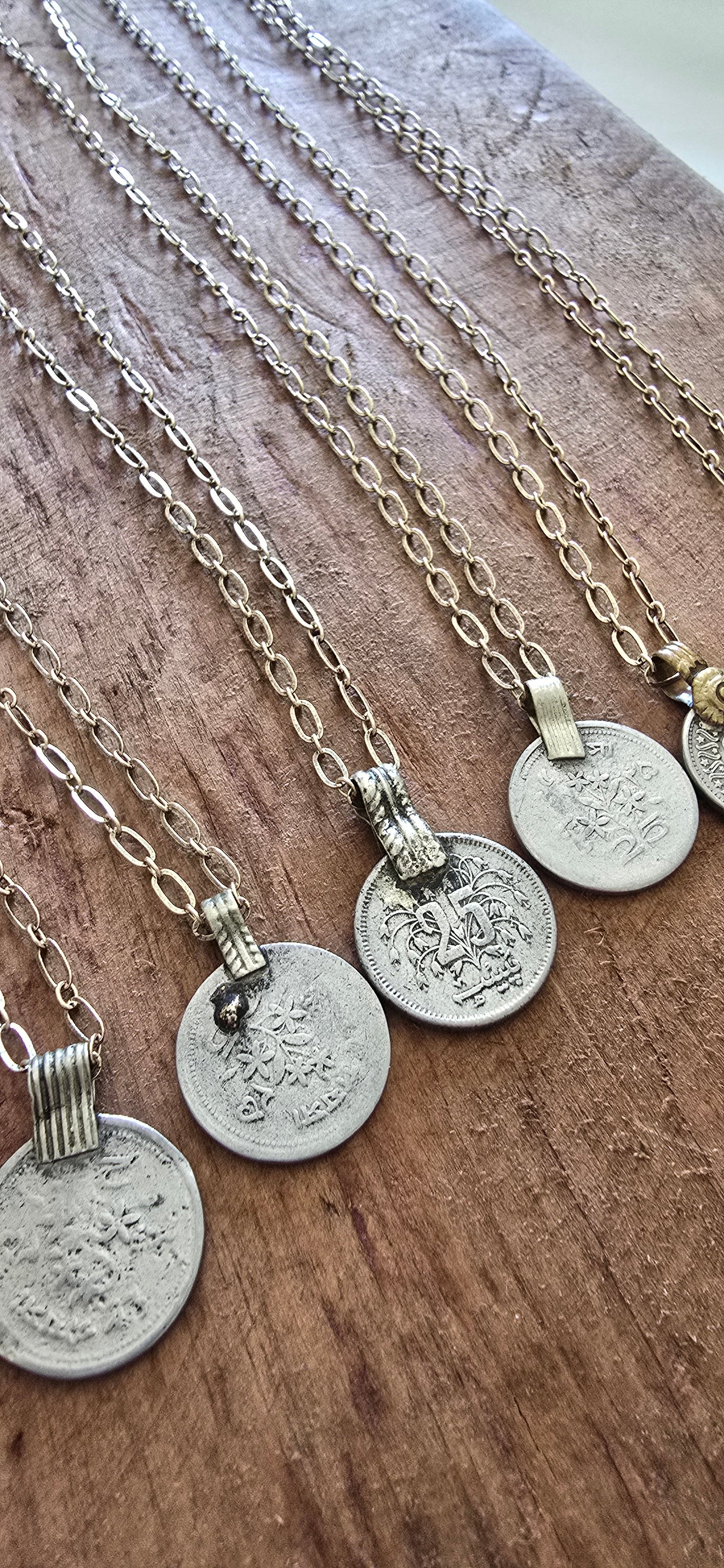 Vintage Coin Necklaces | Wandering Tulips