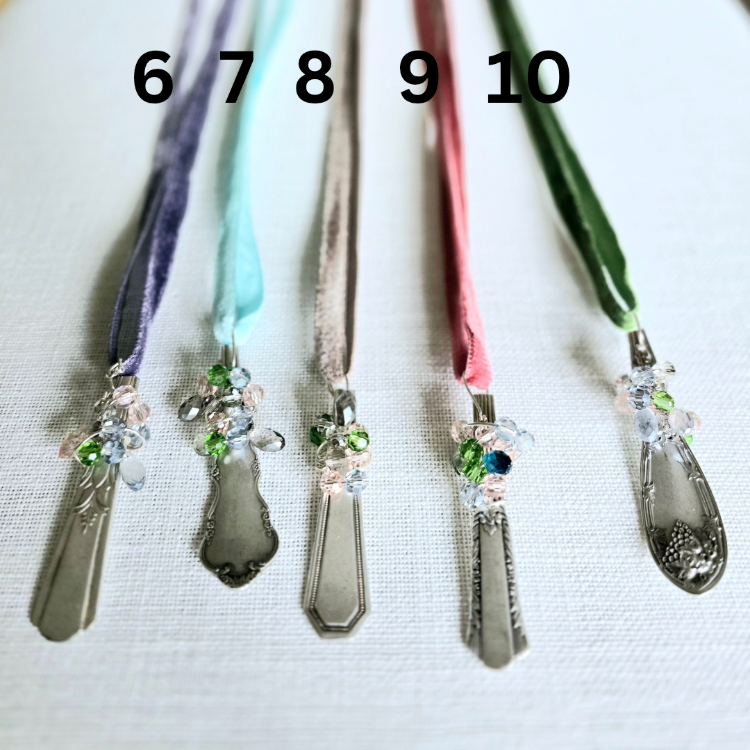 Vintage Bookmark - Vintage Hand Stamped Bookmark | Wandering Tulips
