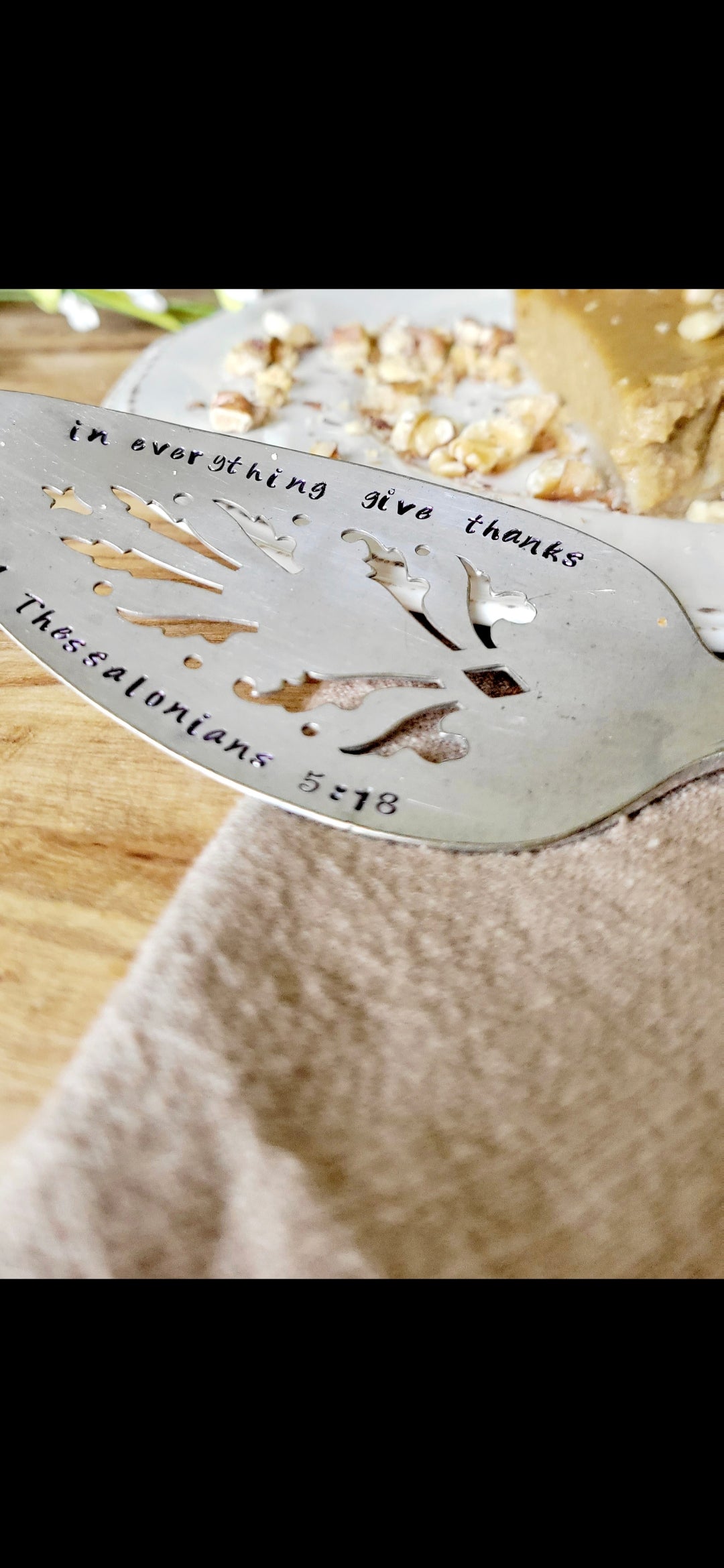 To everything there is a season - Vintage Stamped Server | Wandering Tulips
