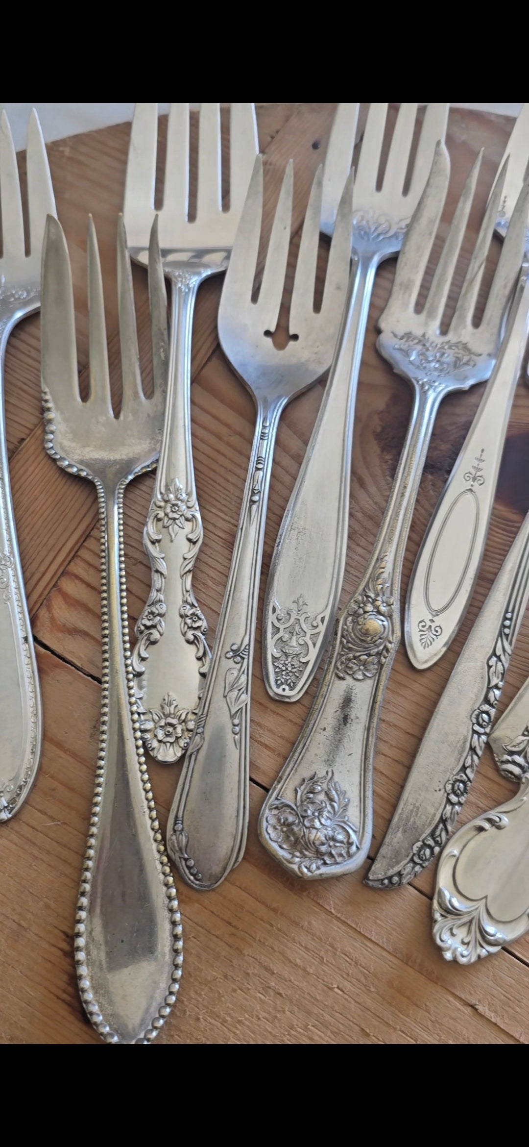 Vintage Silver Plated Serving Fork | Wandering Tulips