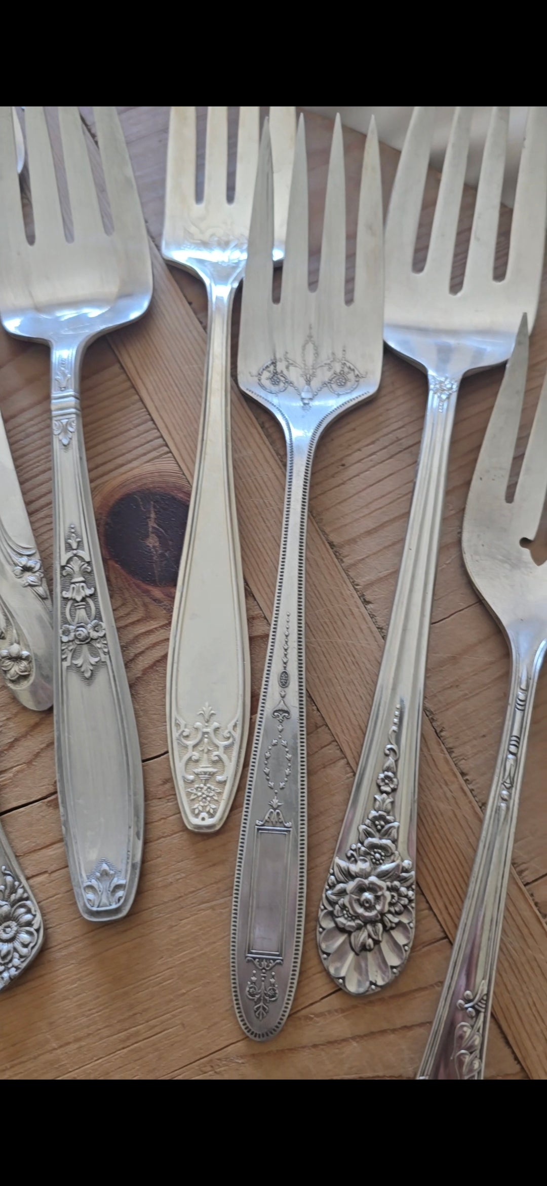 Vintage Silver Plated Serving Fork | Wandering Tulips