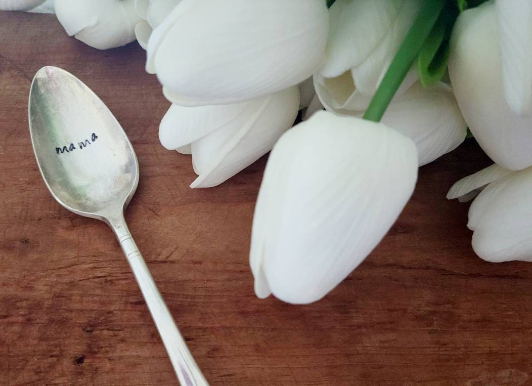 Mama Vintage Coffee Spoon,Spoon for Mother's Day,spoon for mom,gift for mom,gift for wife,gift for grandmother,birthday gift for mom,wife