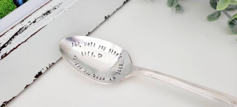 Father's Day Vintage Silver Plated Spoon, Gift for Dad, Gift for Grandpa,Gift for Uncle,gift for step dad,gift for brother,gift for pet dad,