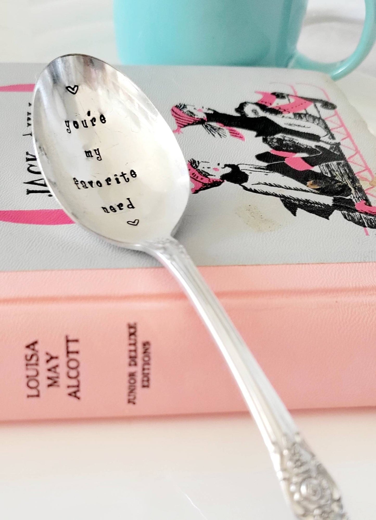 You're My Favorite Nerd Vintage Soup Spoon, Gift for husband, gift for wife, gift for friend, gift for girlfriend, gift for boyfriend