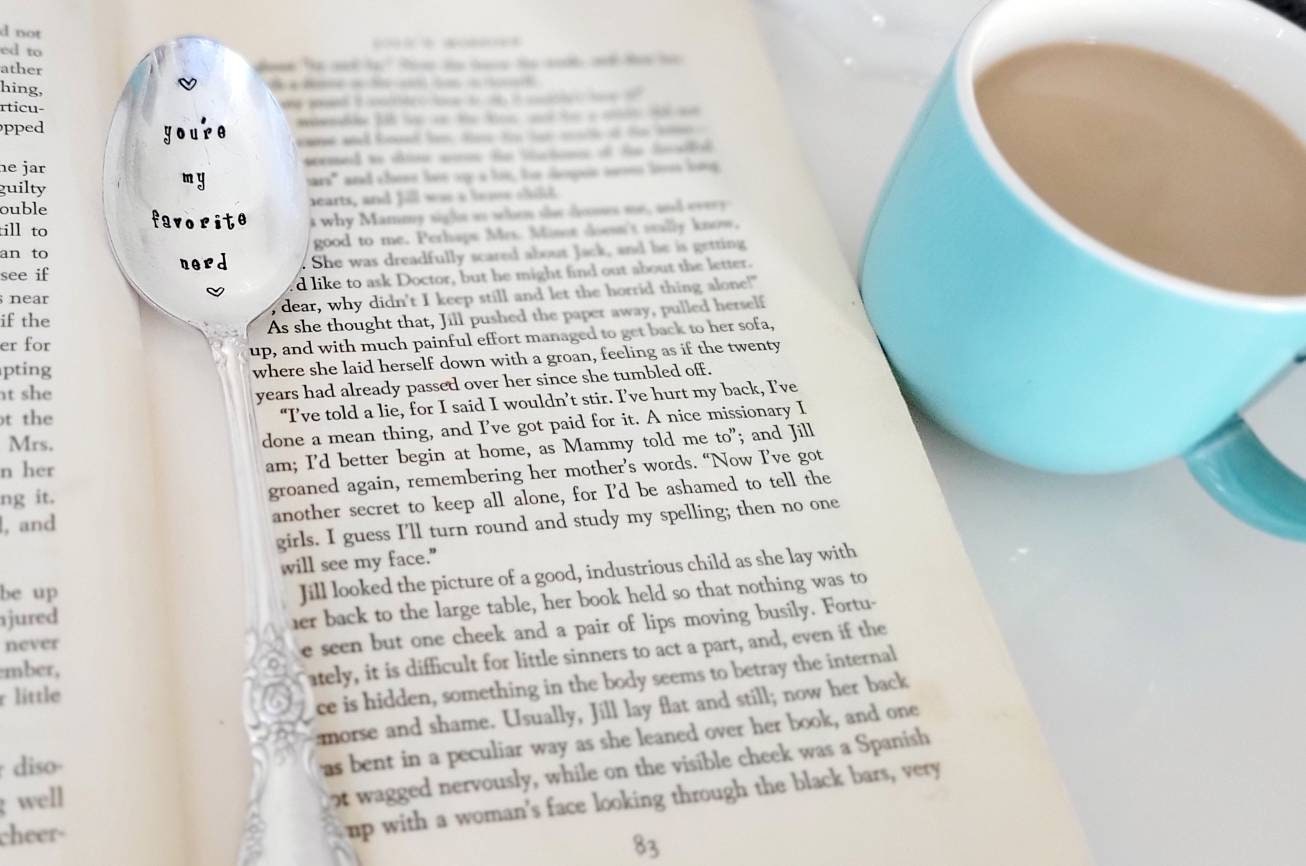 You're My Favorite Nerd Vintage Soup Spoon, Gift for husband, gift for wife, gift for friend, gift for girlfriend, gift for boyfriend