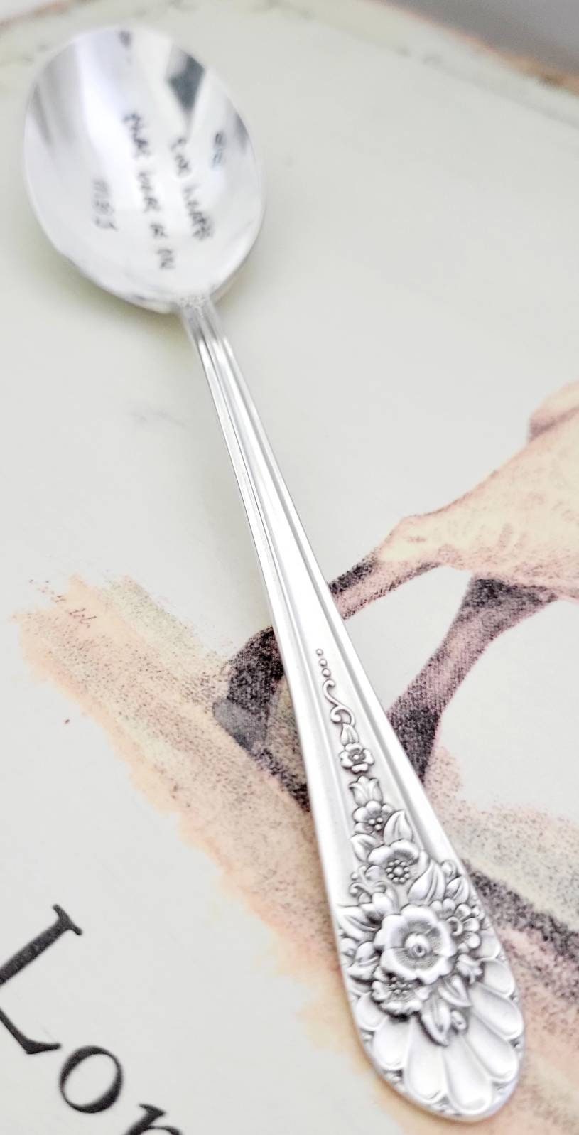 Vintage Silver Plated Spoon