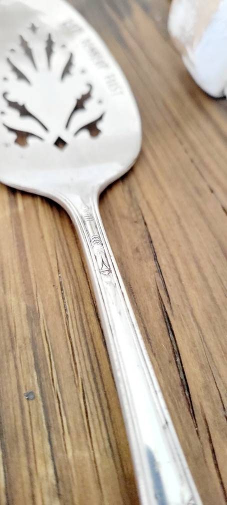 Eat Dessert First Silver Plated Vintage Server,Perfectly Imperfect beautiful server,gift for mom,gift for daughter,gift for grandmother