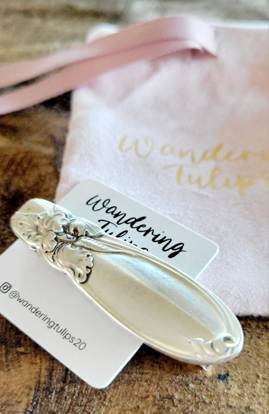 Vintage silver plated upcycled hair clip,unique gift for daughter,gift for vintage lover,gift for mom,gift for wife,hairdresser gift