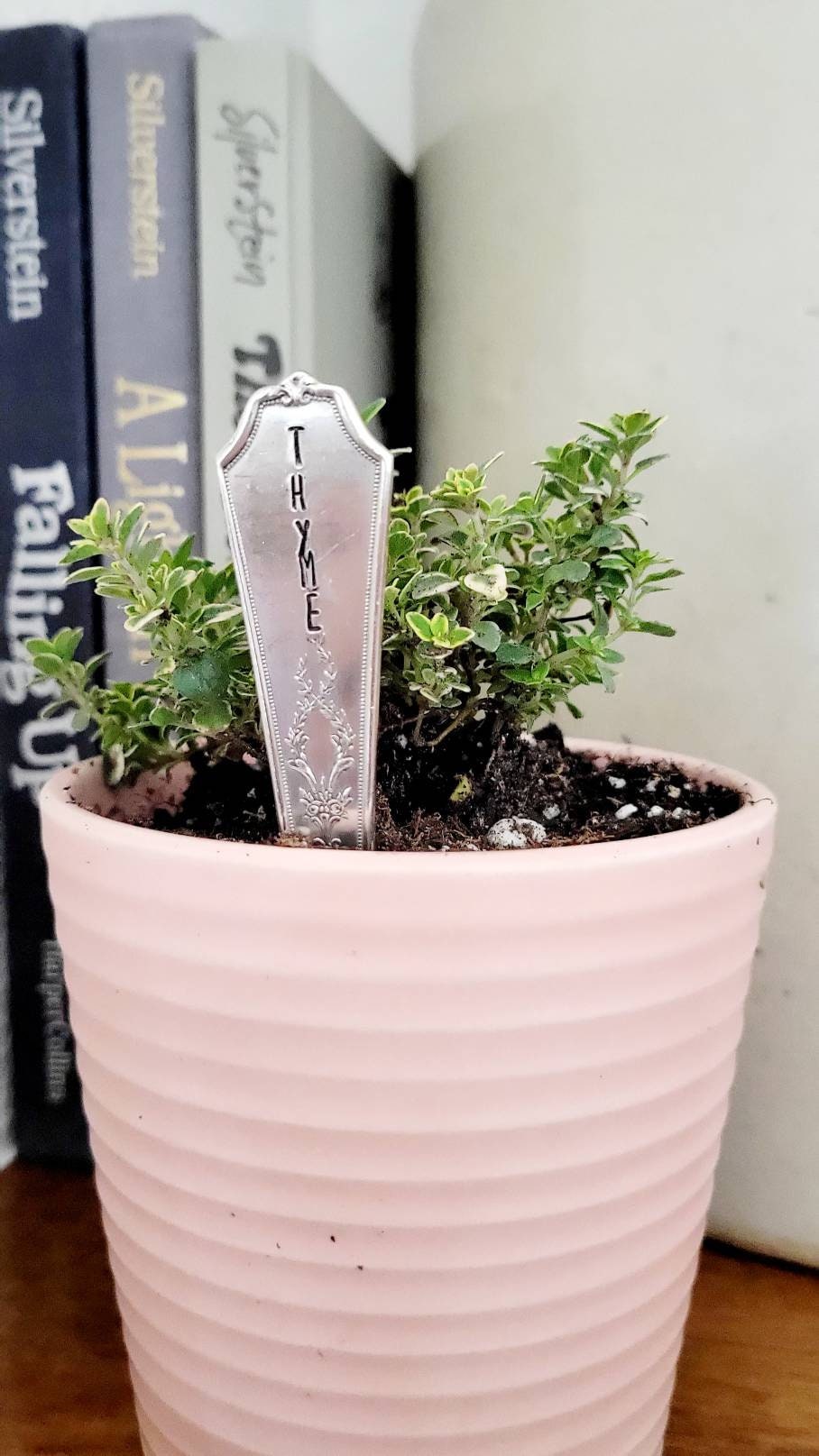 Vintage Plant Marker,Customized marker,unique plant markers,gift for gardener,gift for mom,gift for grandmother,herb markers,garden label
