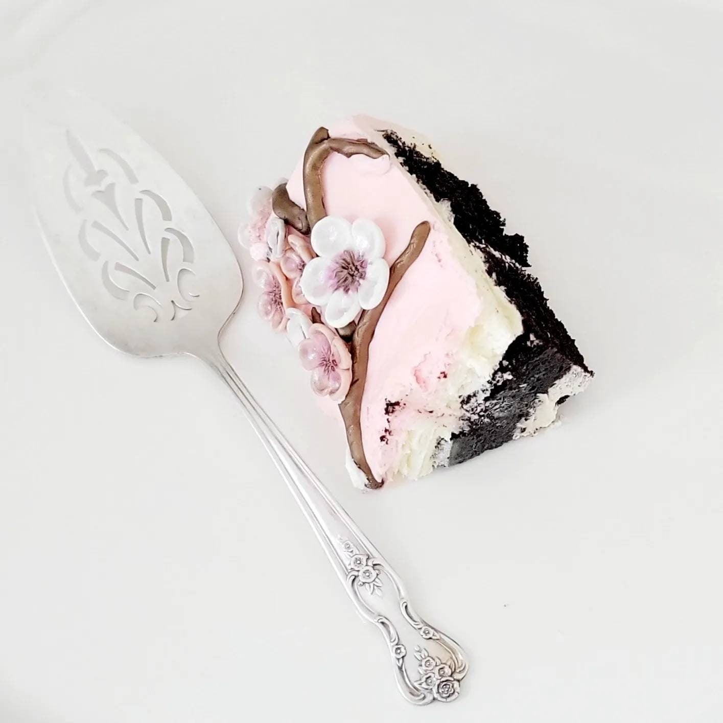 Wedding Server,customized silver plated vintage wedding server,personalized wedding cake server,custom caker server,anniversary gift