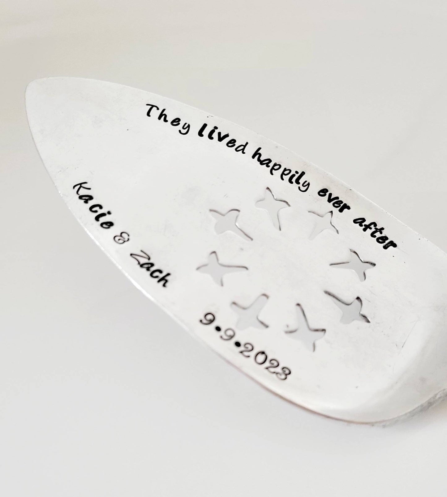 Wedding Server,customized silver plated vintage wedding server,personalized wedding cake server,custom caker server,anniversary gift