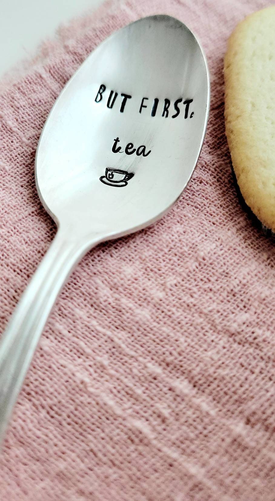Vintage Silver Plated Teaspoon,Gift for the reader,gift for the tea drinker,tea lover,lover of books,gift for wife,gift for daughter,college