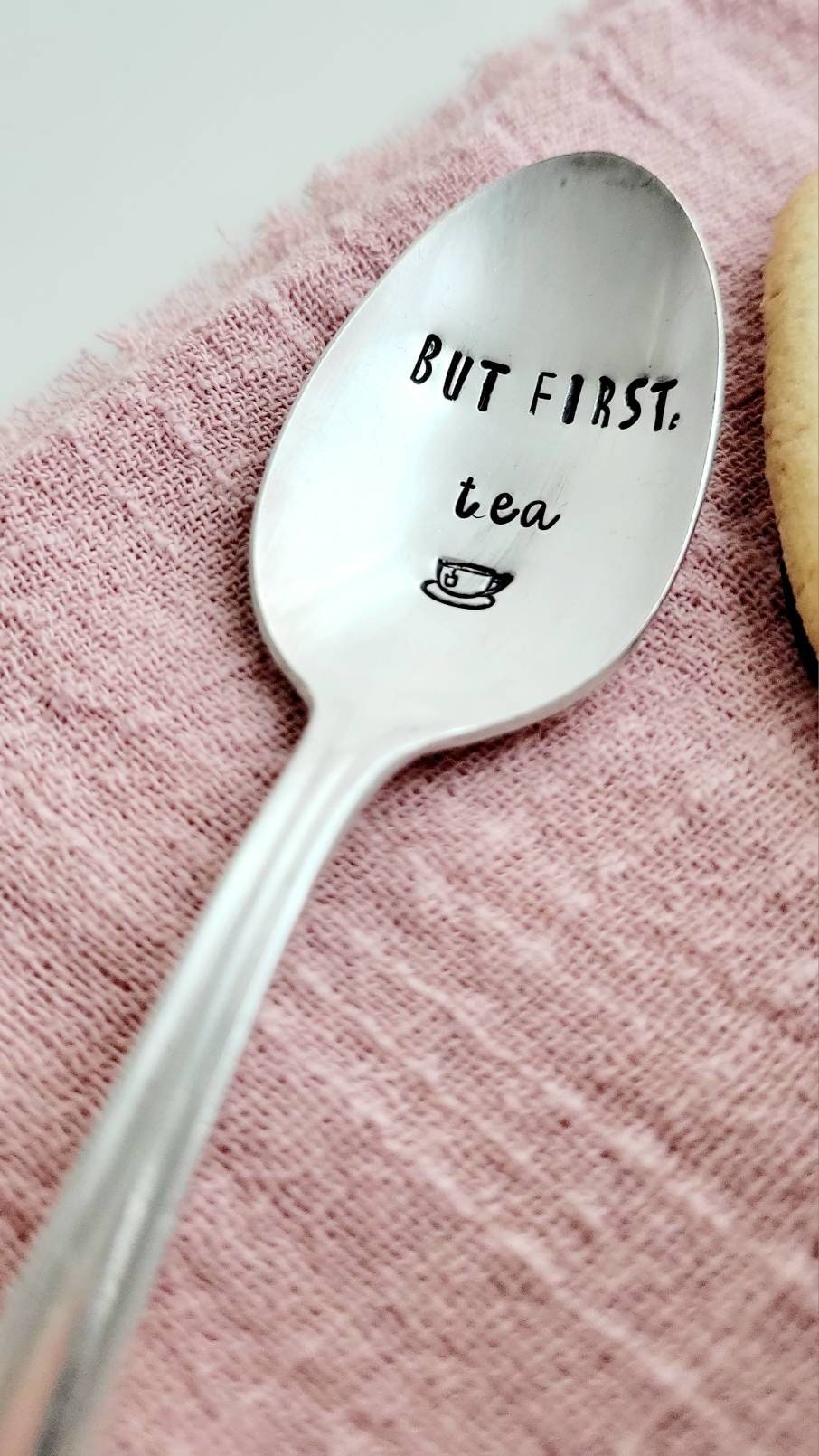 Vintage Silver Plated Teaspoon,Gift for the reader,gift for the tea drinker,tea lover,lover of books,gift for wife,gift for daughter,college