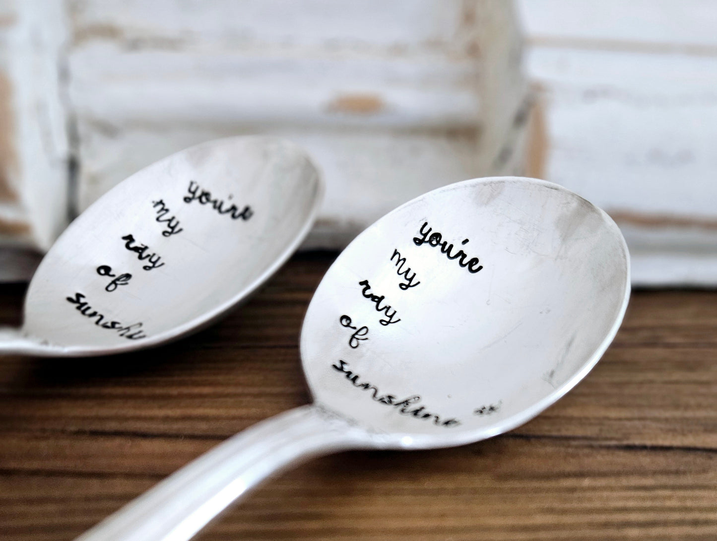 Vintage Silver Plated Spoon,you're my ray of sunshine,gift for friend,special friend,gift for daughter,gift for son, thinking of you gift
