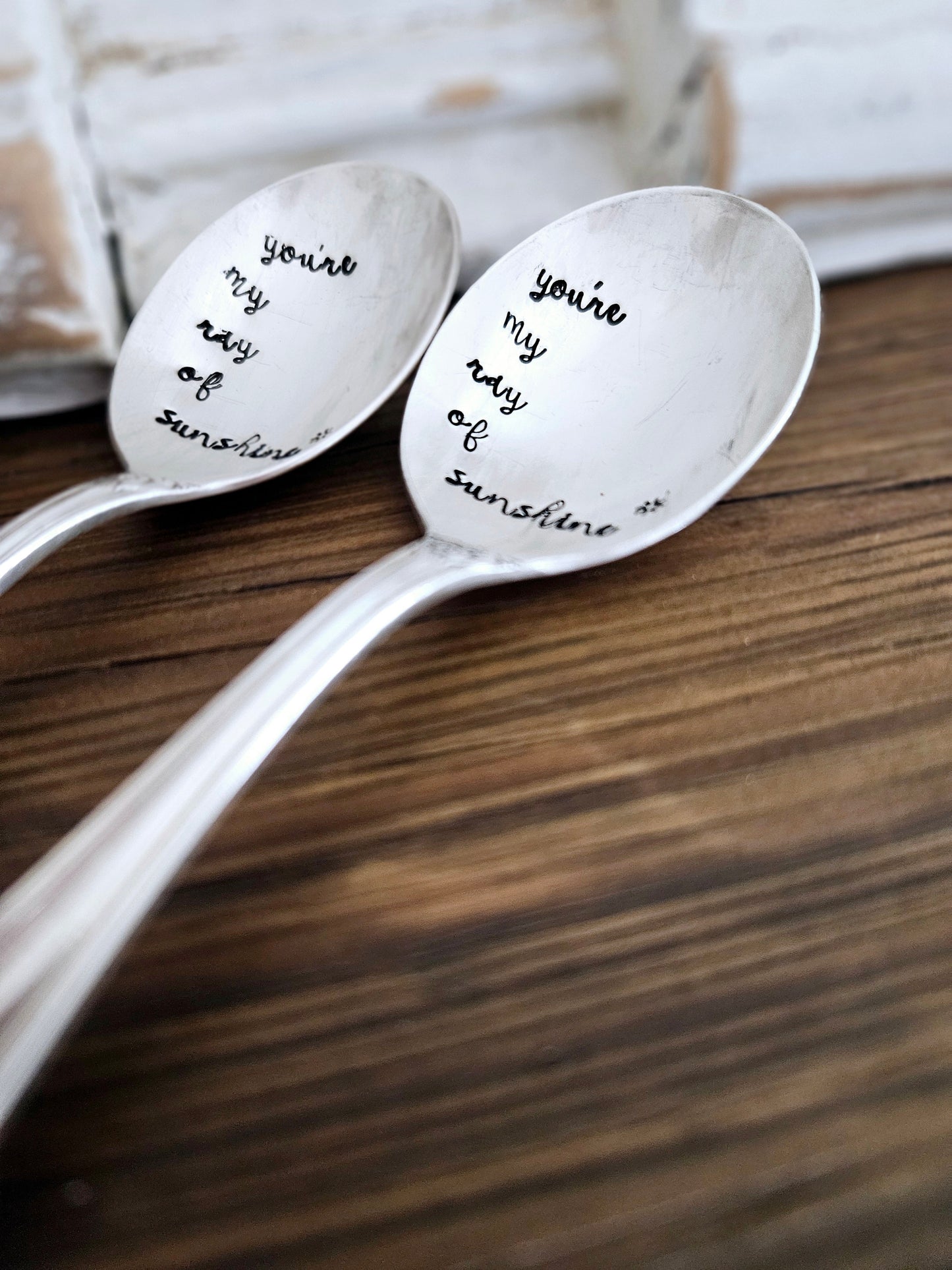 Vintage Silver Plated Spoon,you're my ray of sunshine,gift for friend,special friend,gift for daughter,gift for son, thinking of you gift