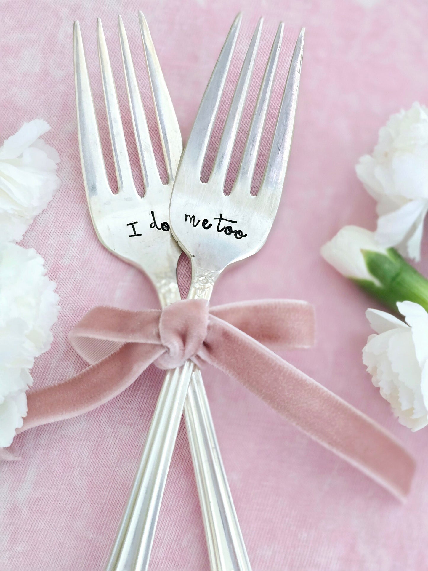 Vintage Silver Plated Wedding Forks, includes 2 forks,wedding gift, shower gift,forks for wedding cake,forks for bride