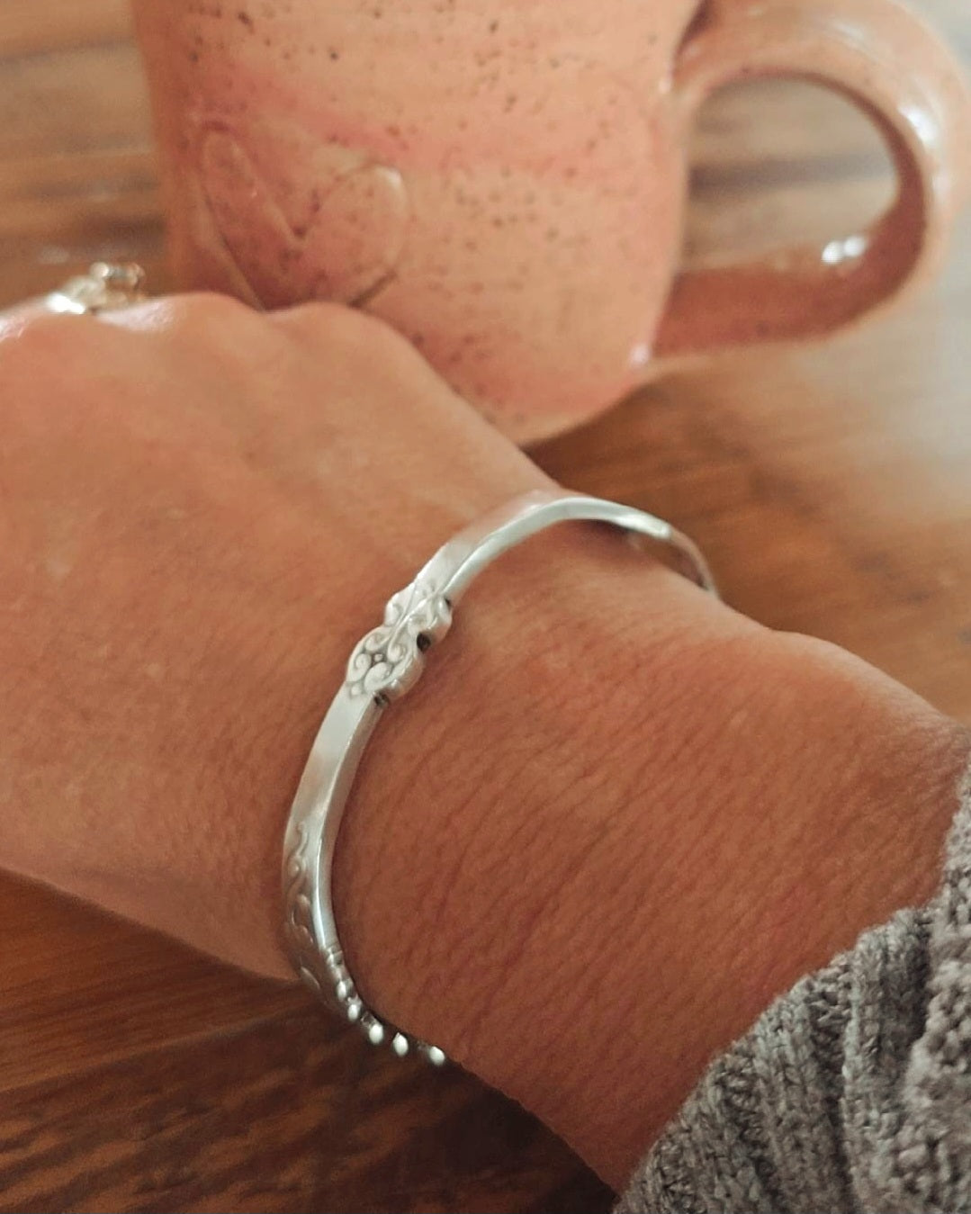Sterling Silver Bracelet|Wandering Tulips